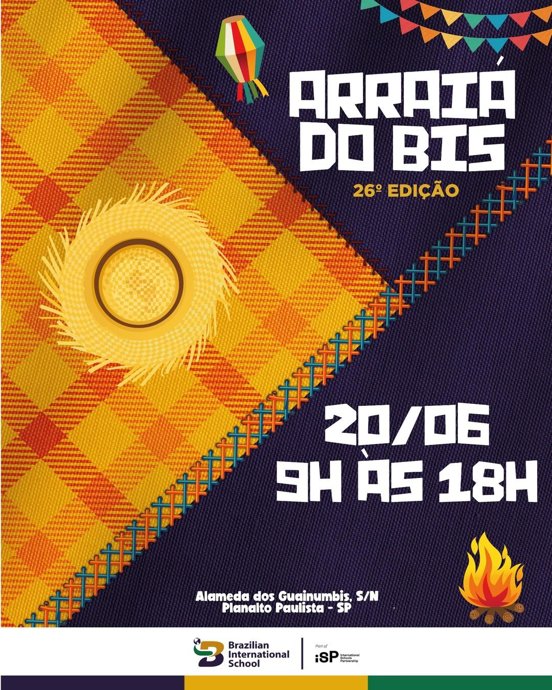 Arraiá do BIS 2026