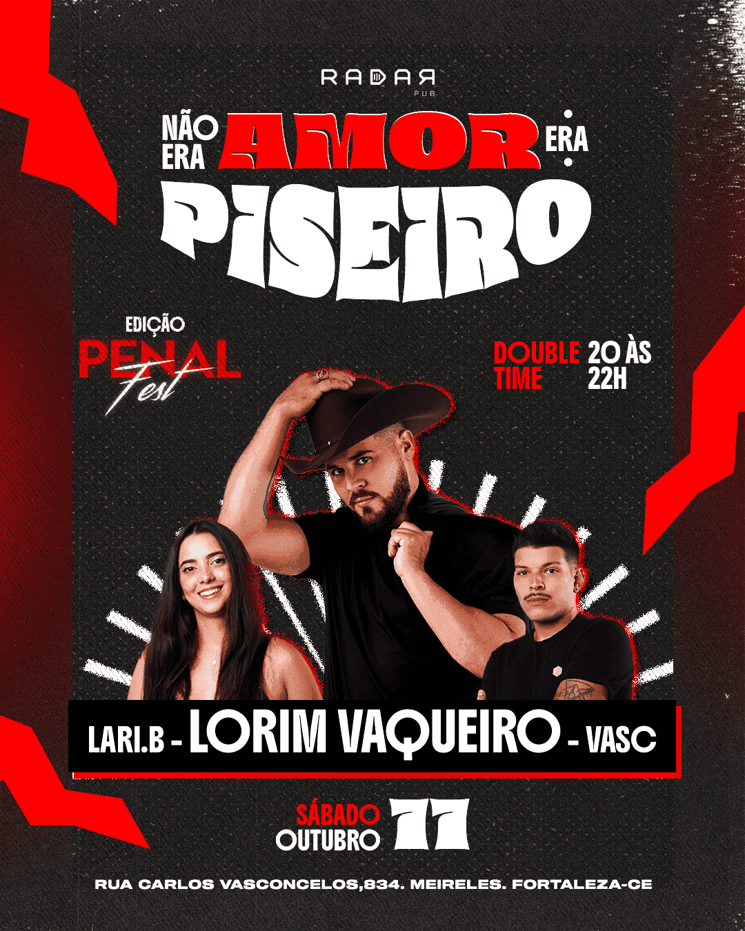 NÃO ERA AMOR, ERA PISEIRO - EDIÇÃO PENAL FEST 