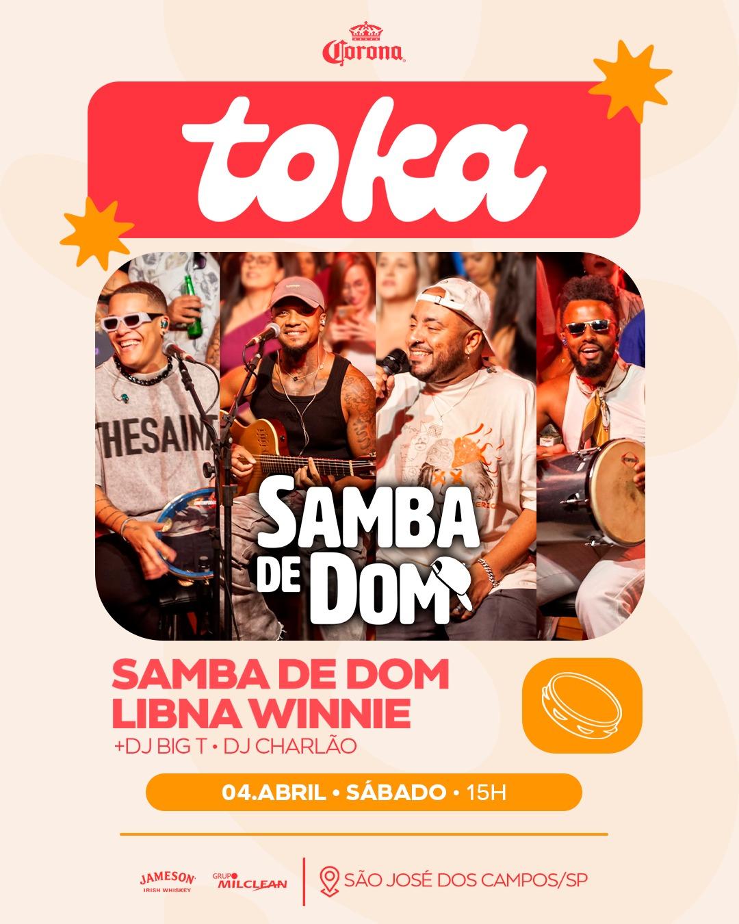 TOKA CLUB (04.04) SAMBA DE DOM
