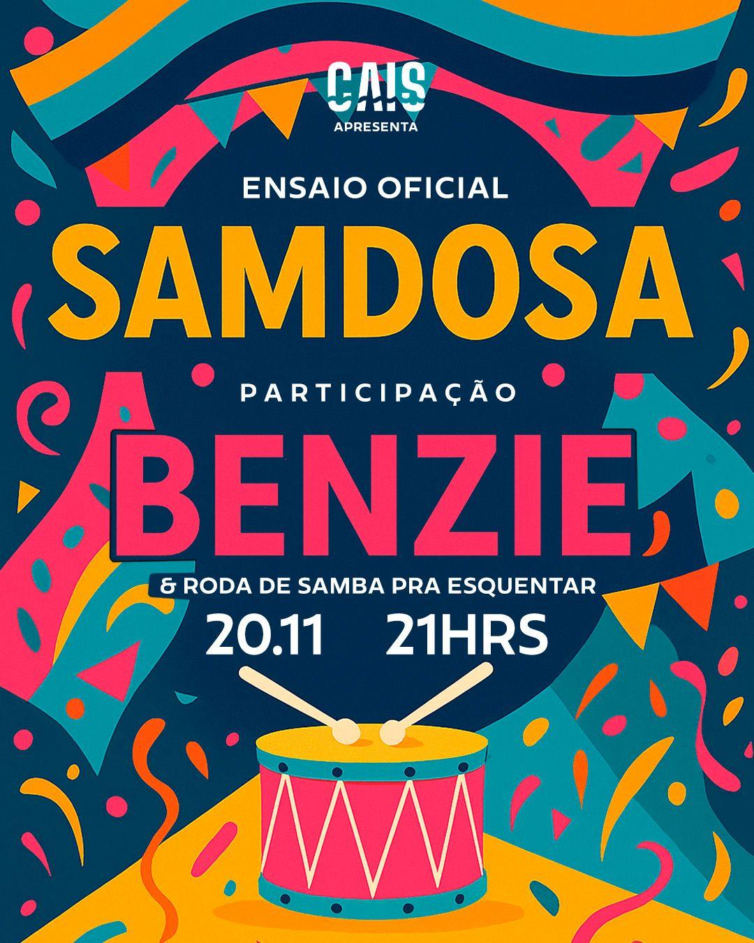 Ensaio Oficial Bloco Samdosa convida Benziê