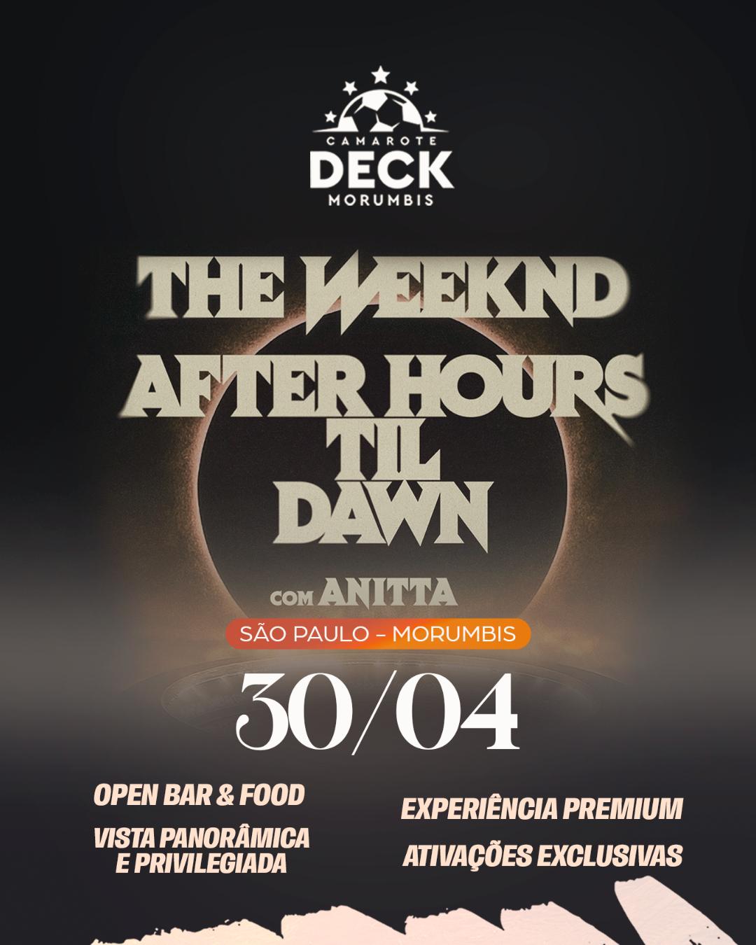 THE WEEKND 30/04