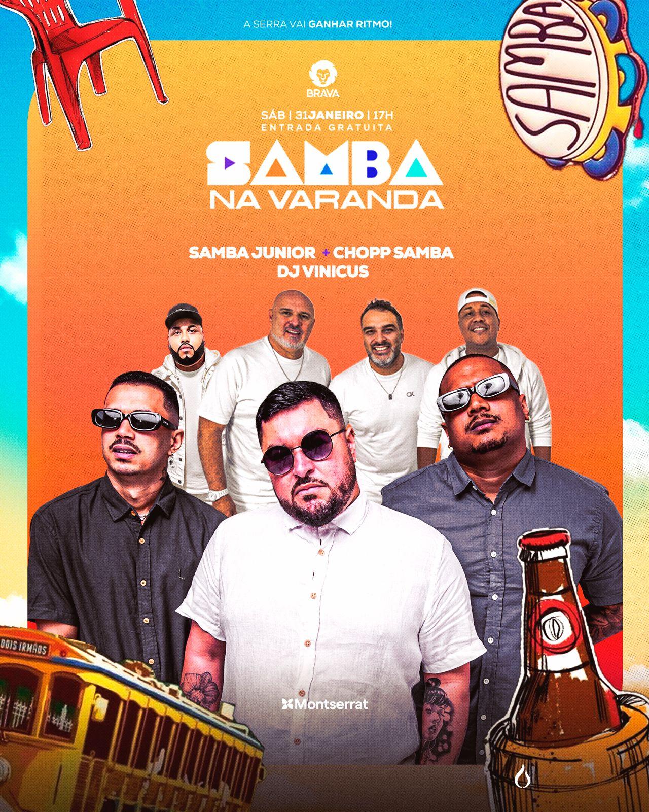SAMBA NA VARANDA - 31/01