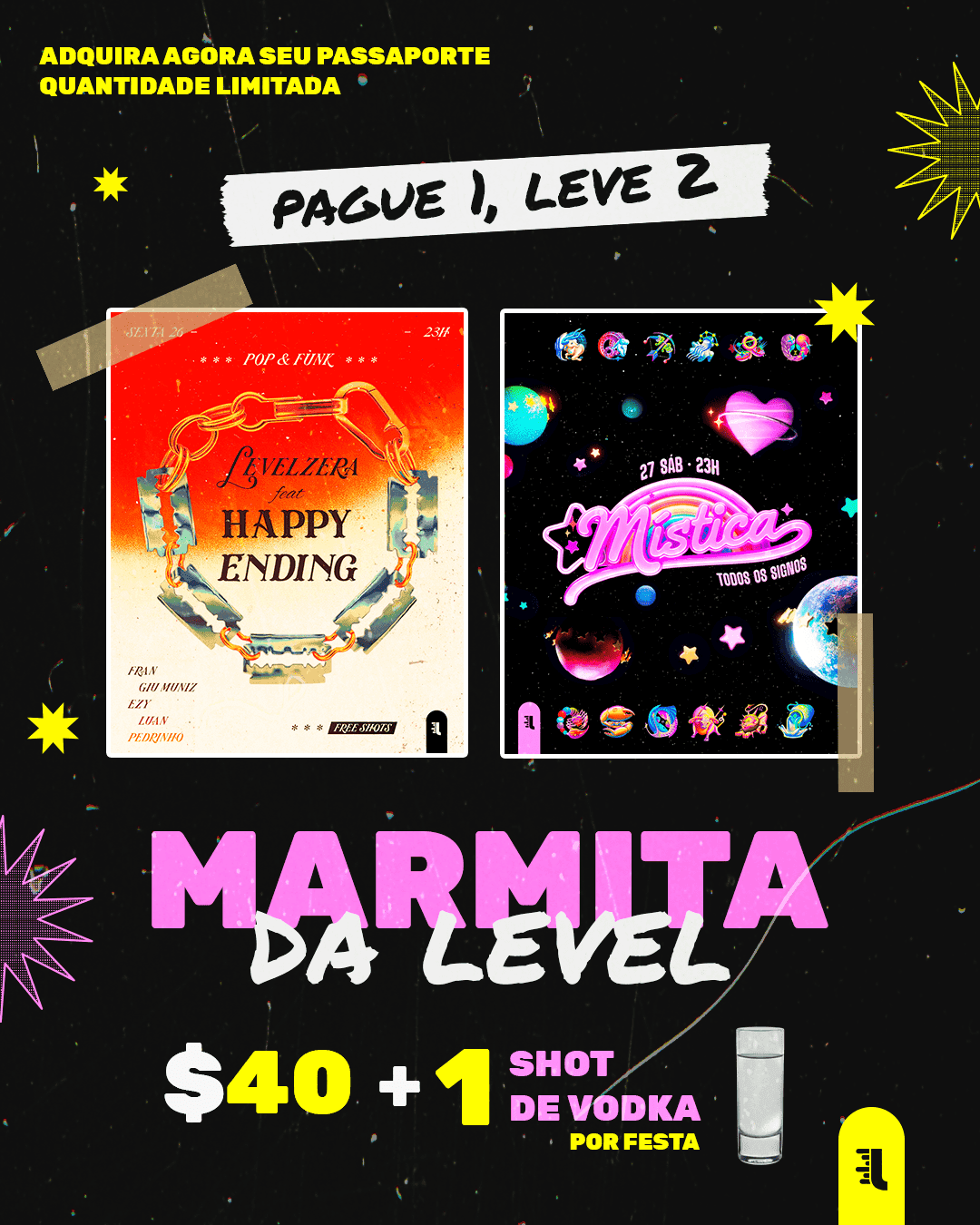 MARMITA DA LEVEL (26/2 E 27/12)