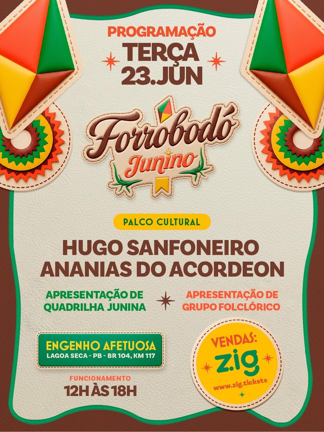 FORROBODÓ JUNINO - 23/06
