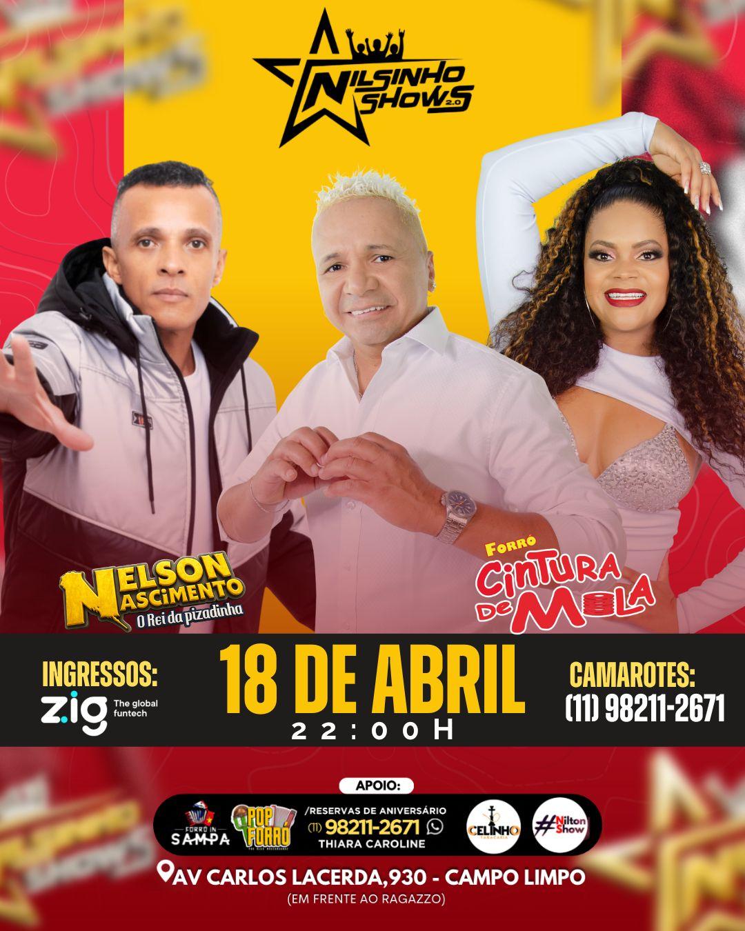Forró Cintura de Mola + Nelson Nascimento