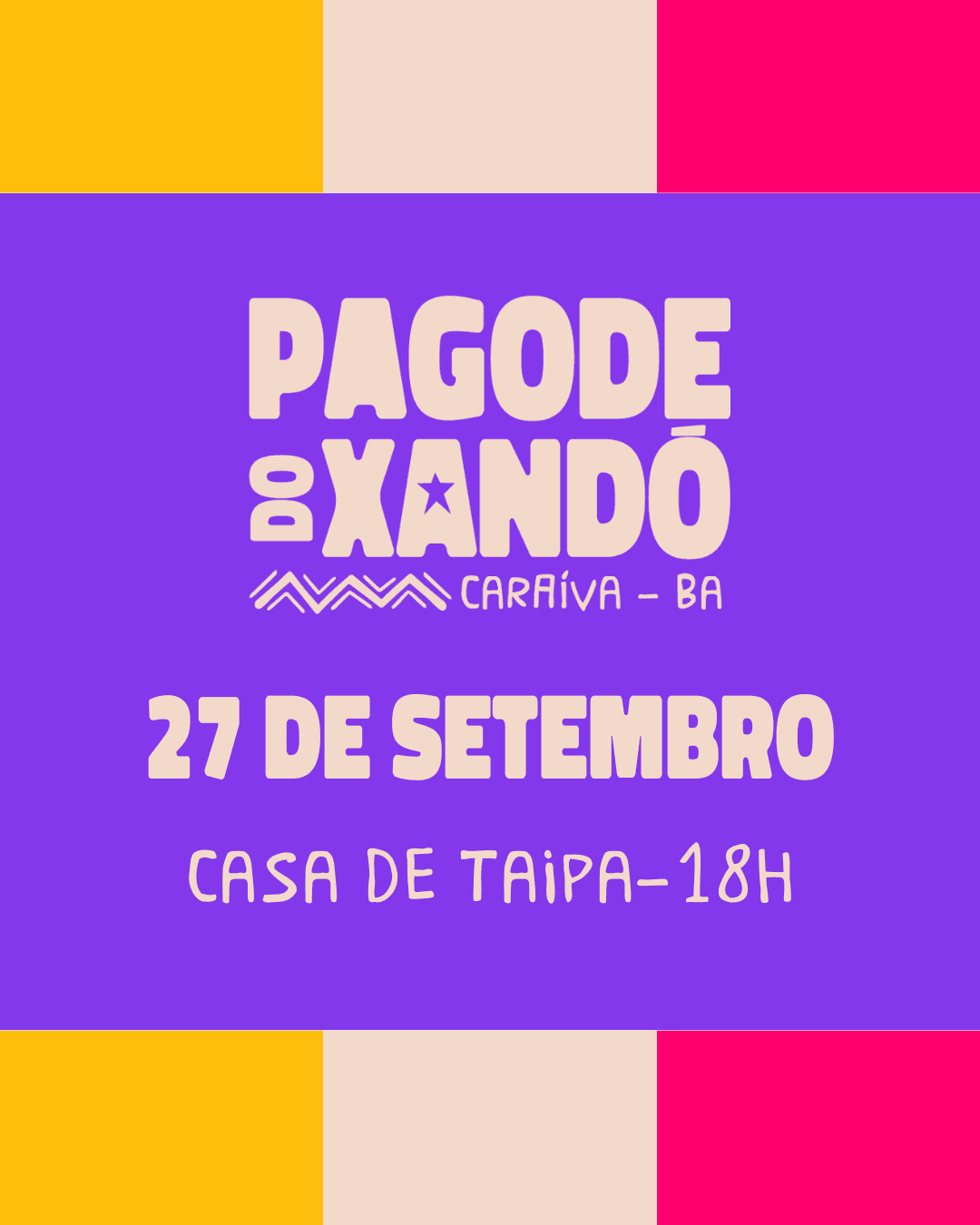Pagode do Xandó - Casa de Taipa 27/09