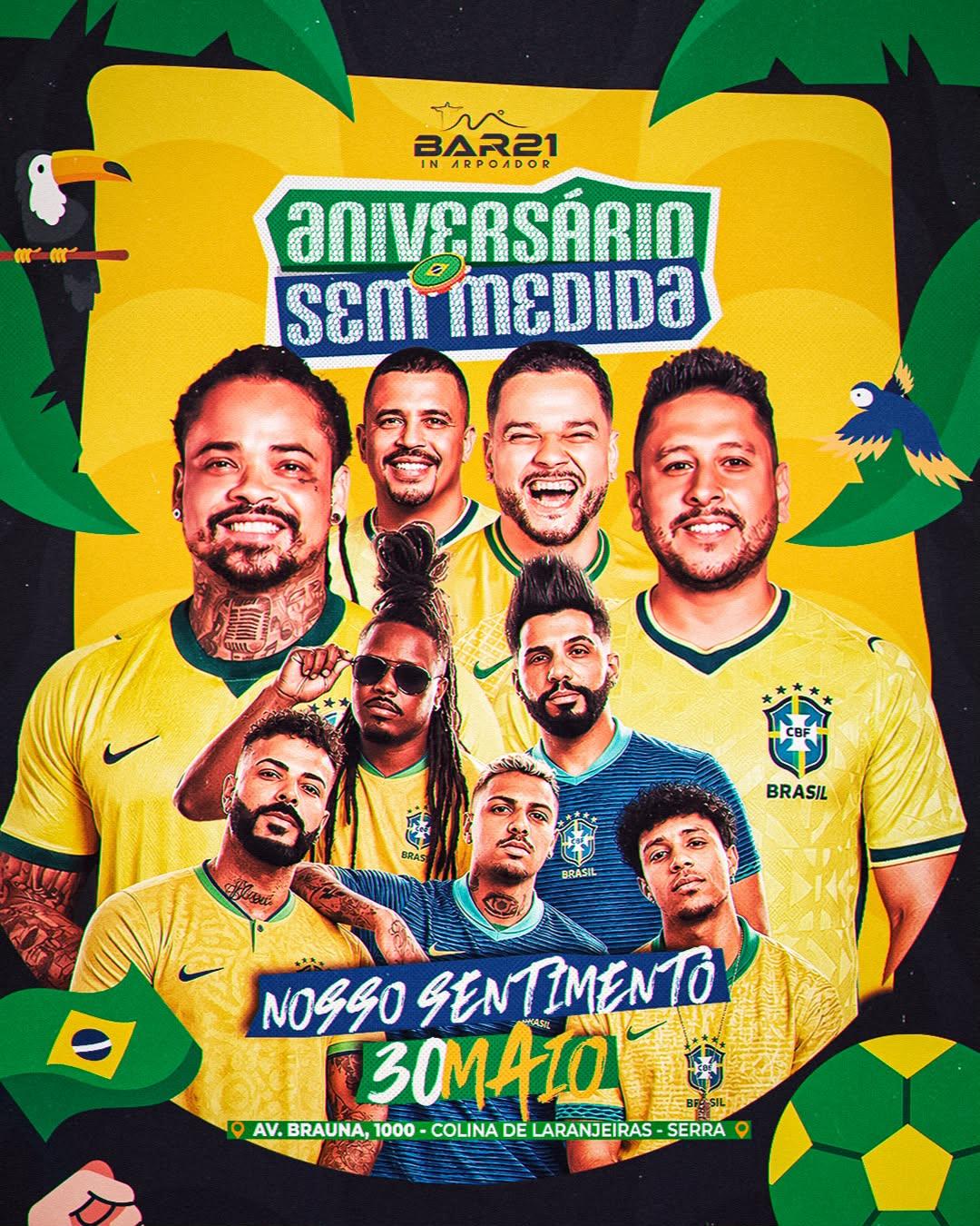 ANIVERSÁRIO SEM MEDIDA - CONVIDA NOSSO SENTIMENTO