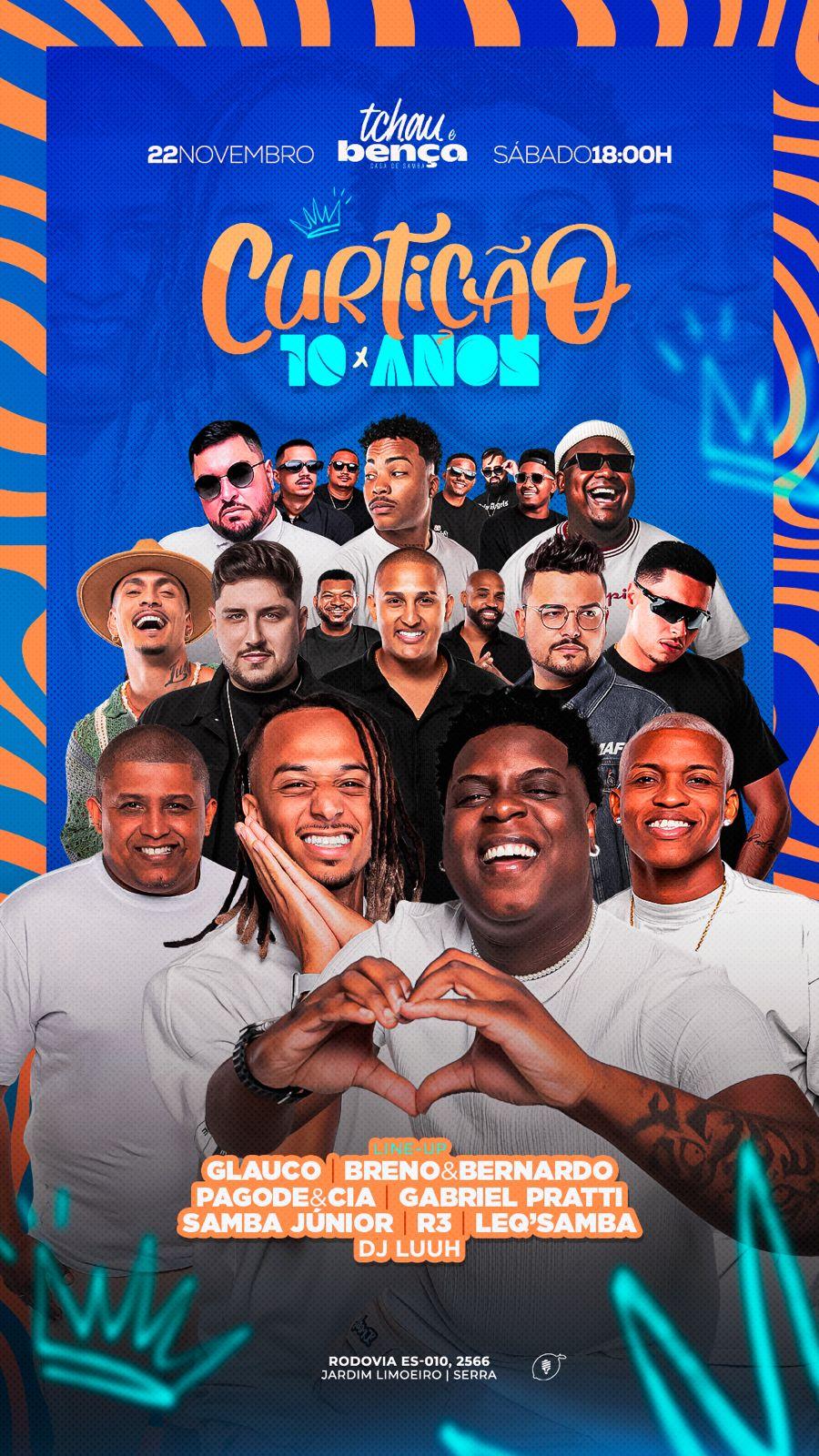 CURTIÇÃO 10 ANOS
