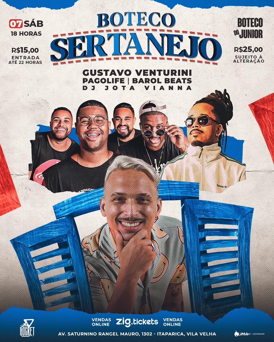 BOTECO SERTANEJO 07/10