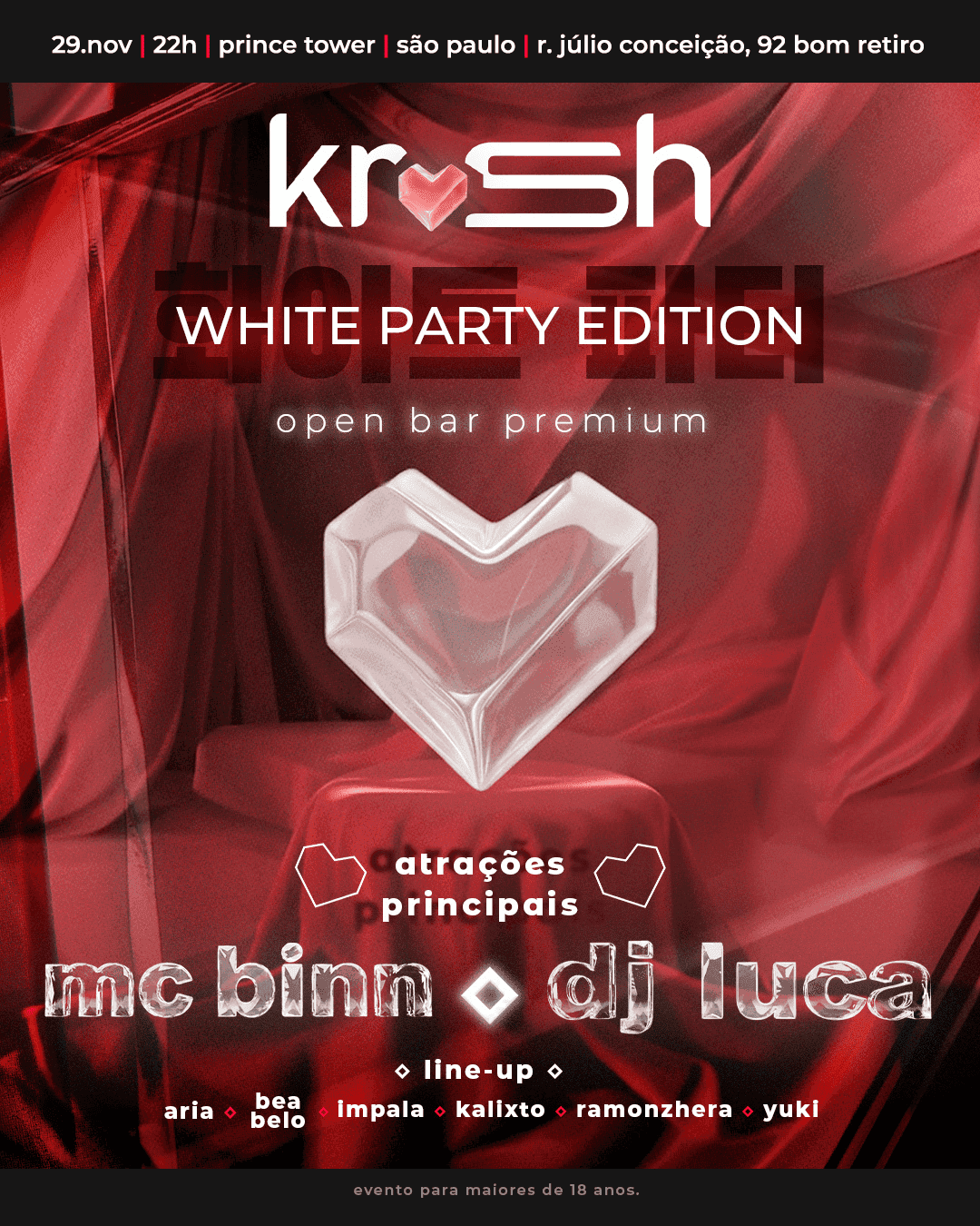 krush : white party edition
