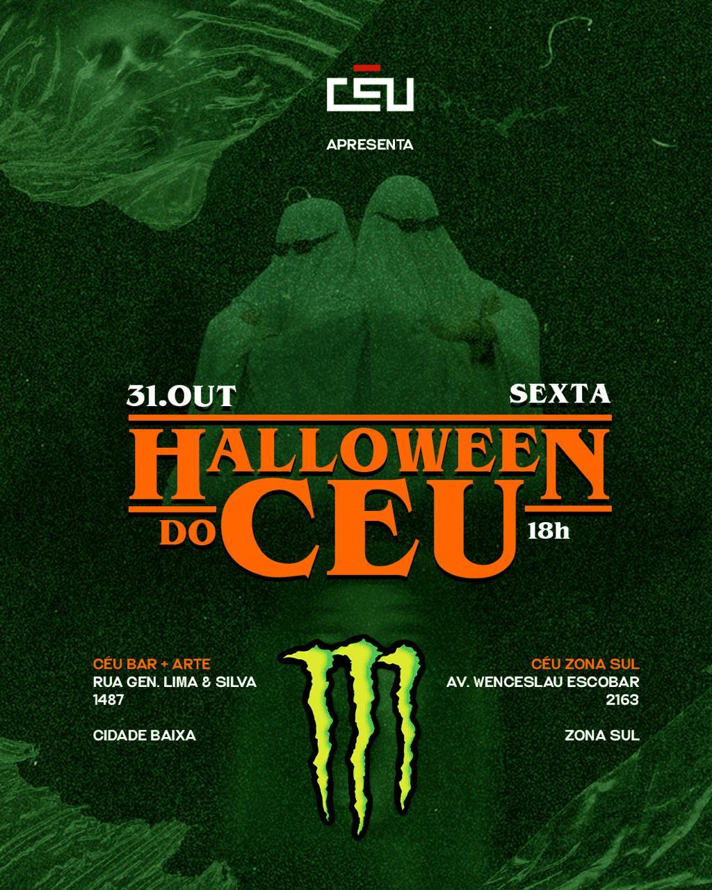HALLOWEEN DOS CÉUS // 31 de Outubro