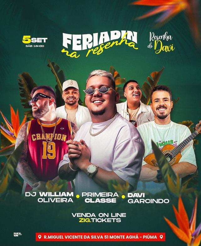 Feriadin na Resenha do Davi