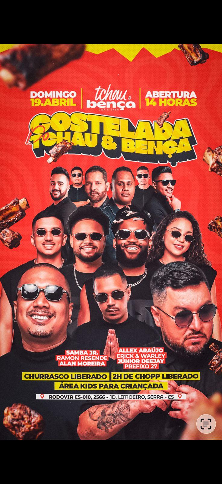 COSTELADA TCHAU E BENÇA