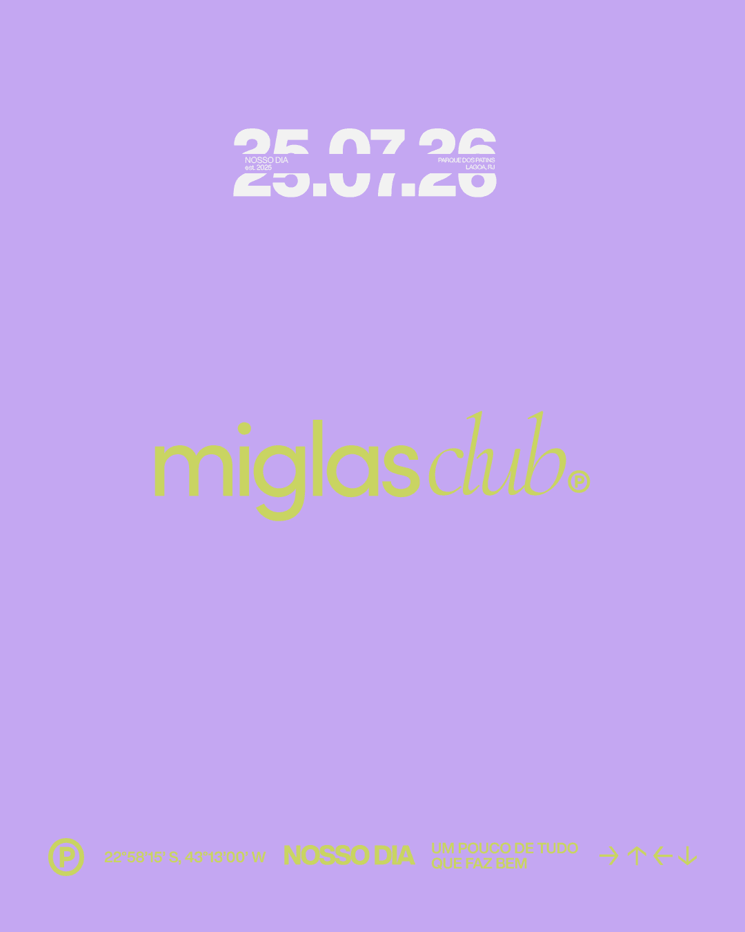 Nosso Dia com Miglas Club by Gab Lobo