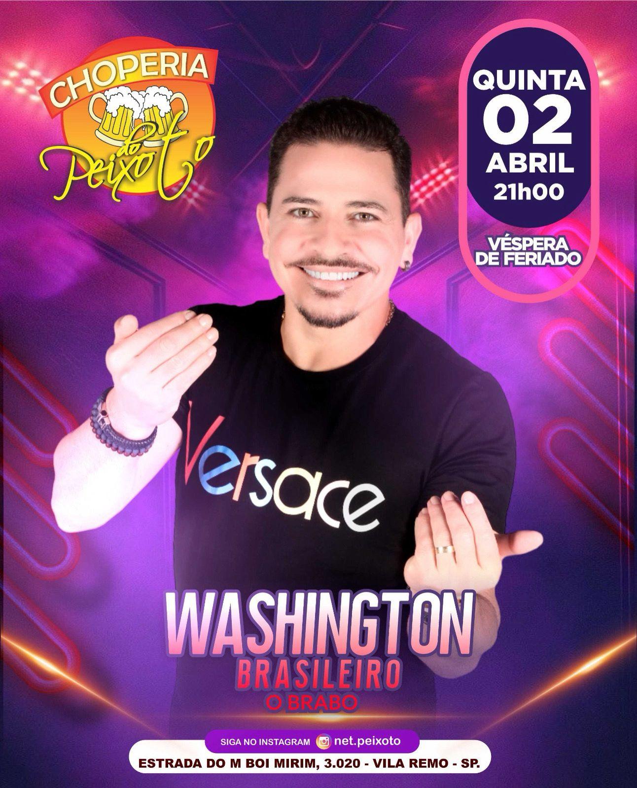 Washington Brasileiro - O Brabo na Choperia do Peixoto