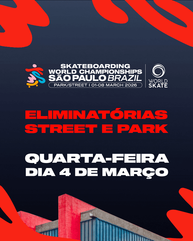 Skateboarding World Championships 2025 São Paulo | Eliminatórias | Quarta-feira