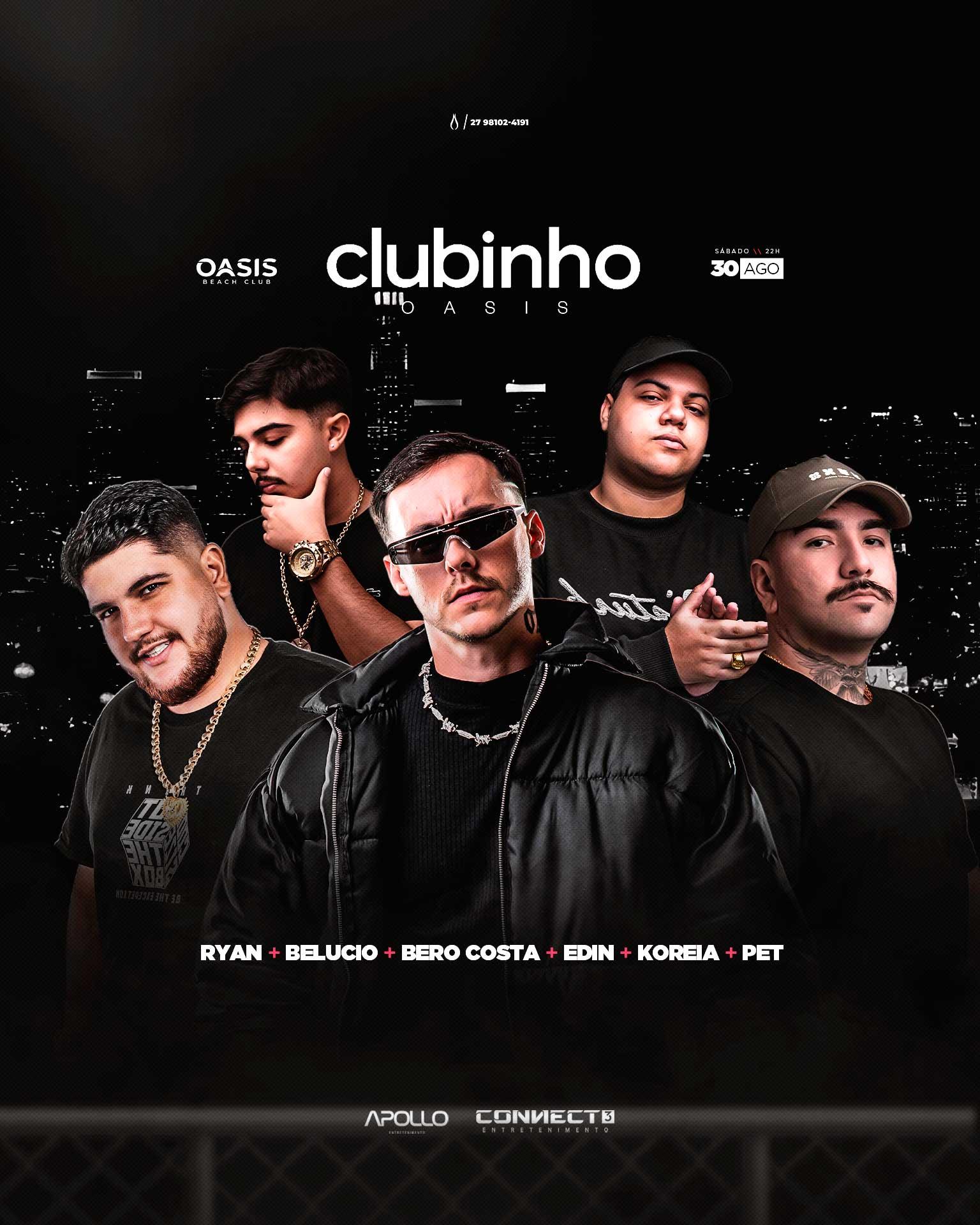 Clubinho Oasis - 30/08