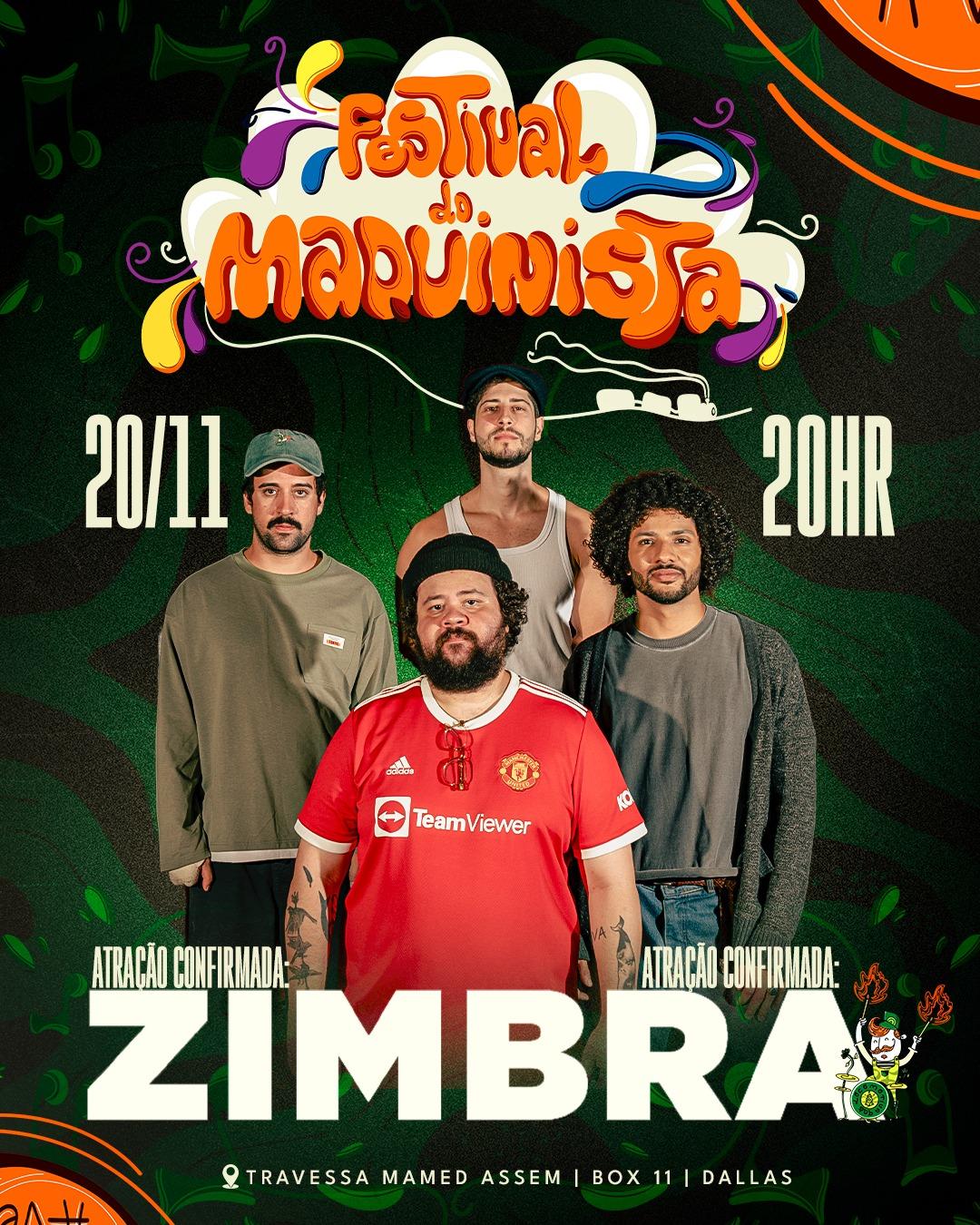 Zimbra - Festival do Maquinista - Locomotiva Pub