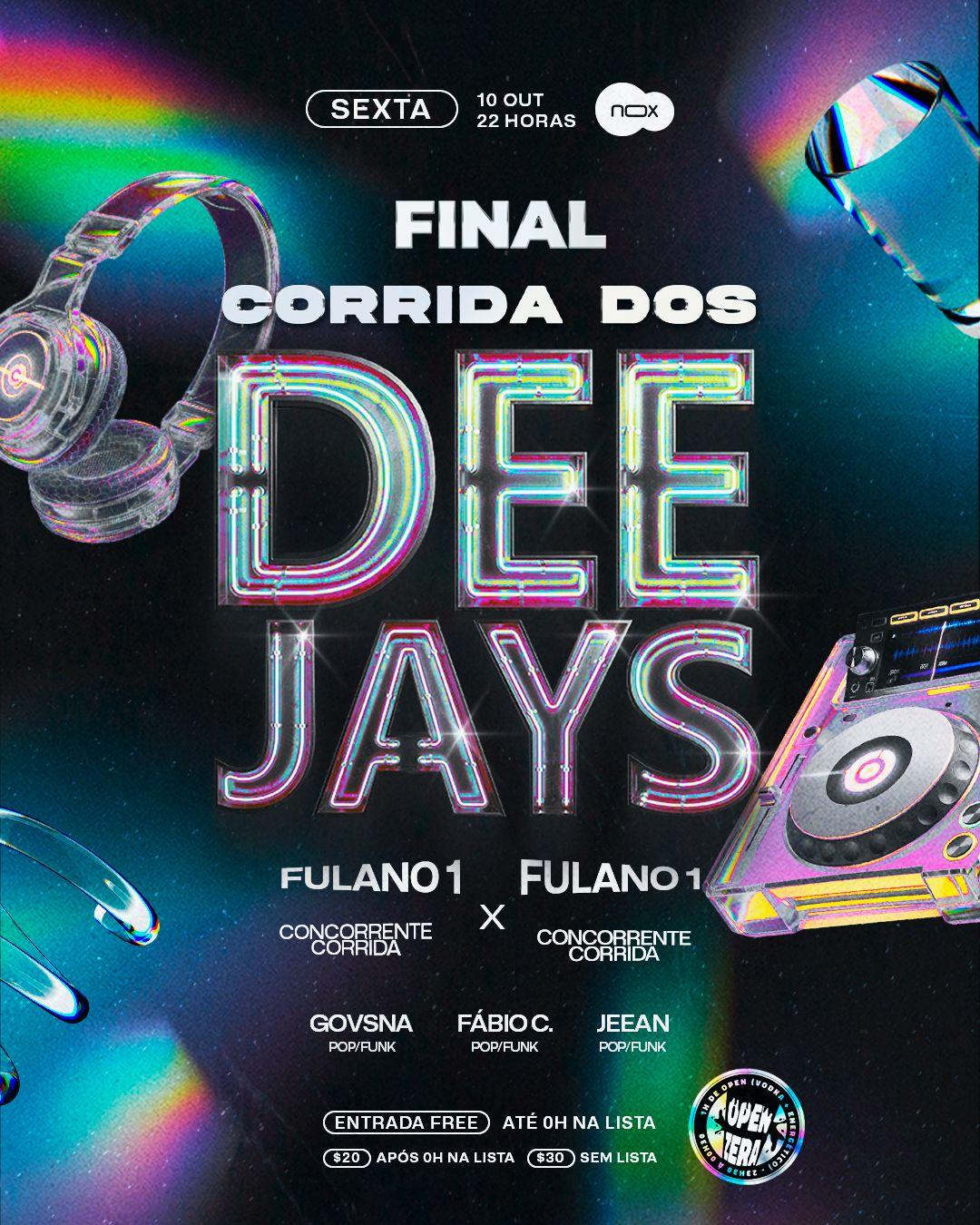 FINAL CORRIDA DOS DEEJAYS