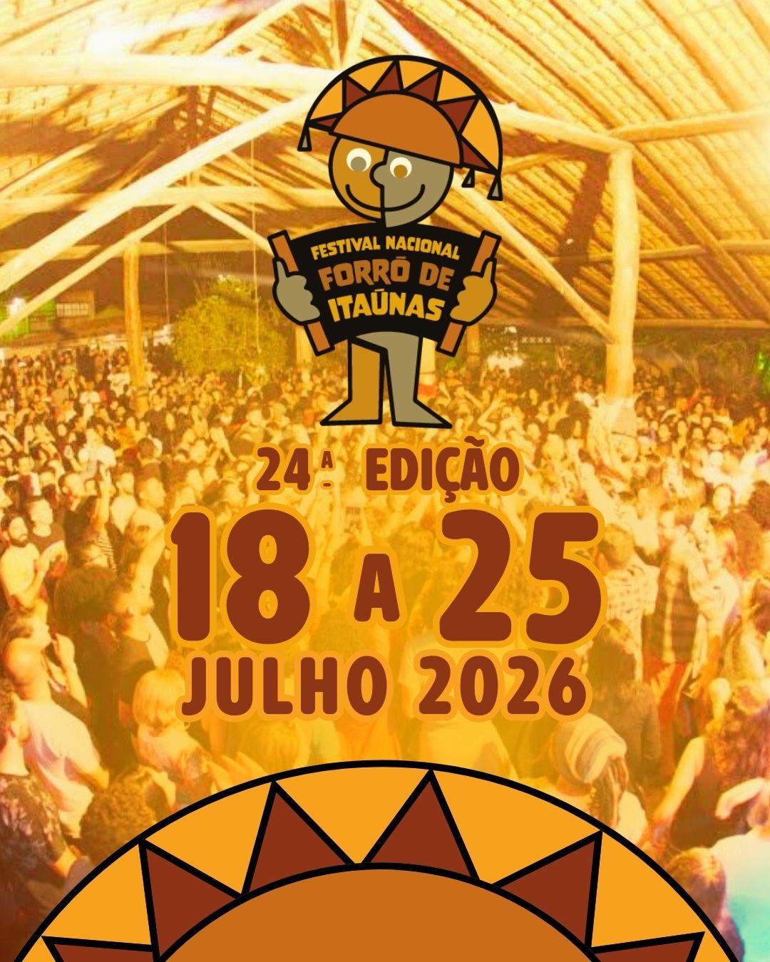 FENFIT 2026 - Festival Nacional Forró de Itaúnas - 24° Edição