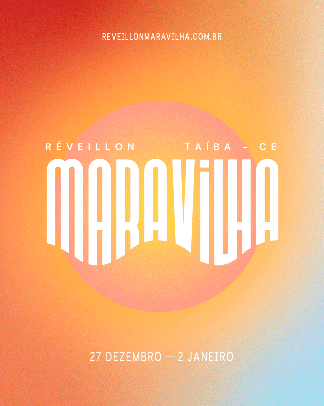 RÉVEILLON MARAVILHA 2027