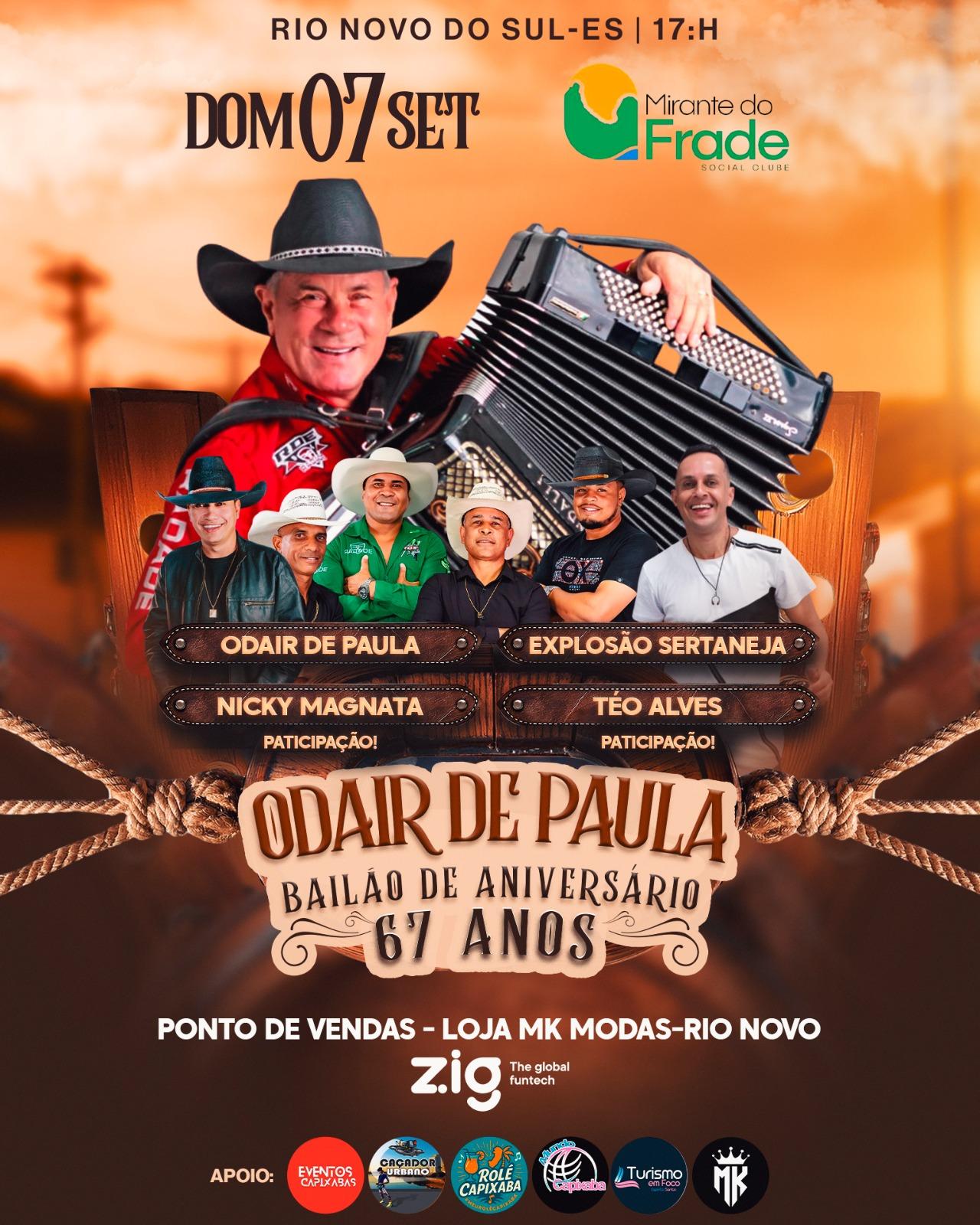 Bailão de Aniversário do Odair de Paula