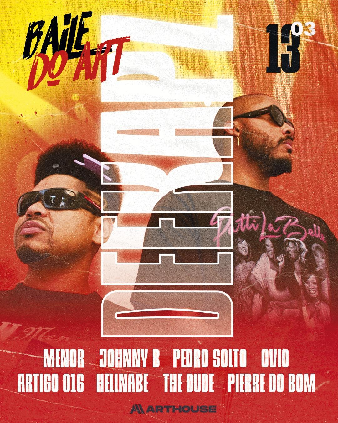 Art House - Baile do Art  - Sexta  13/03