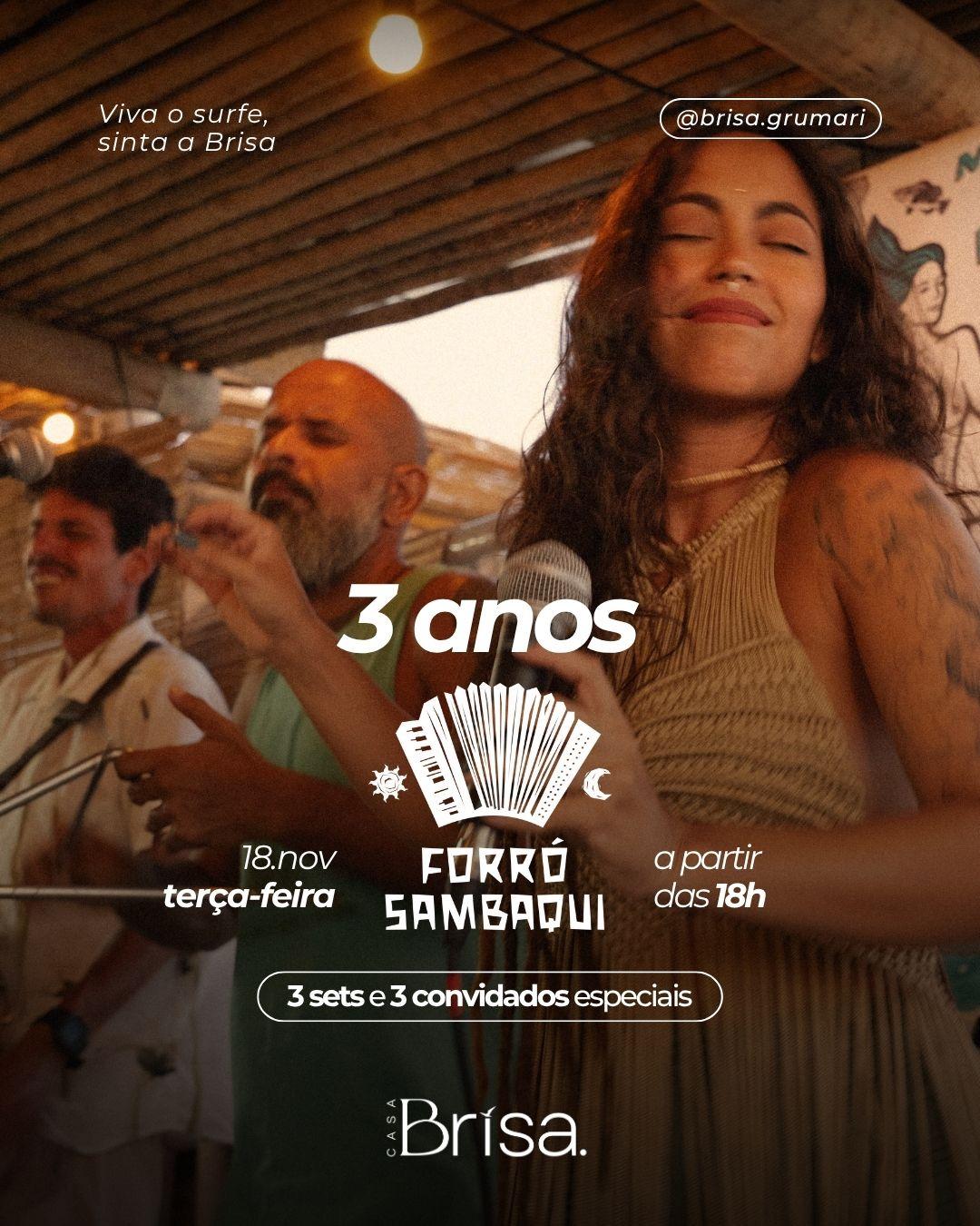 Forró do Sambaqui - 3 anos