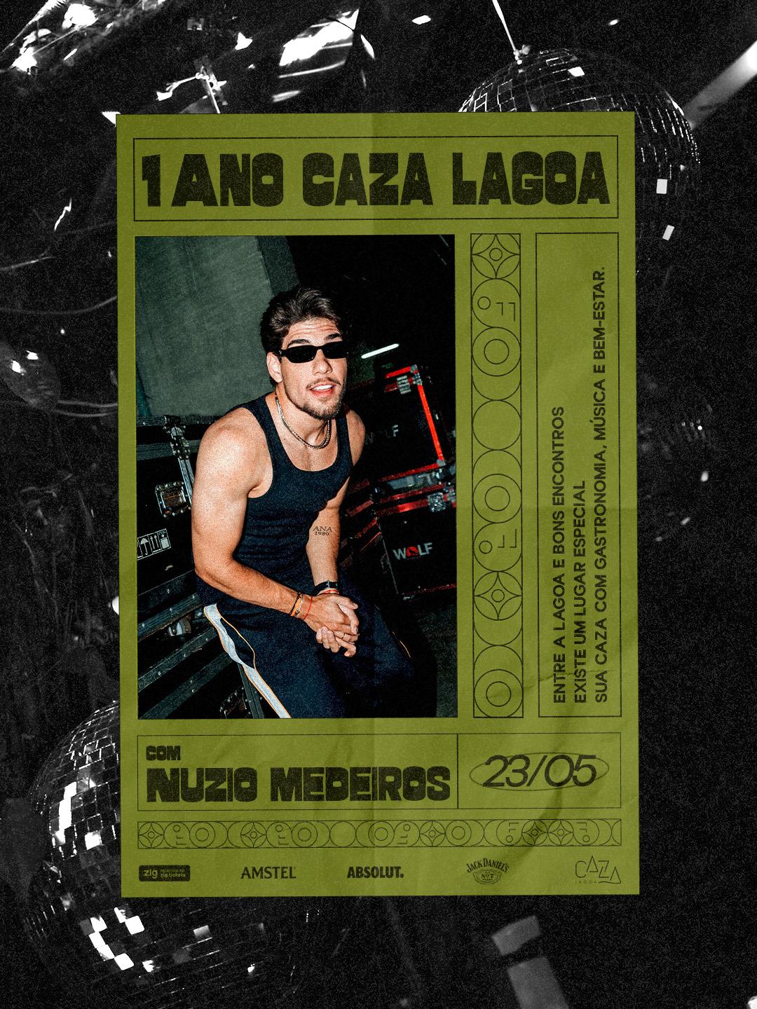 1 ANO CAZA LAGOA - Sábado - 23/05