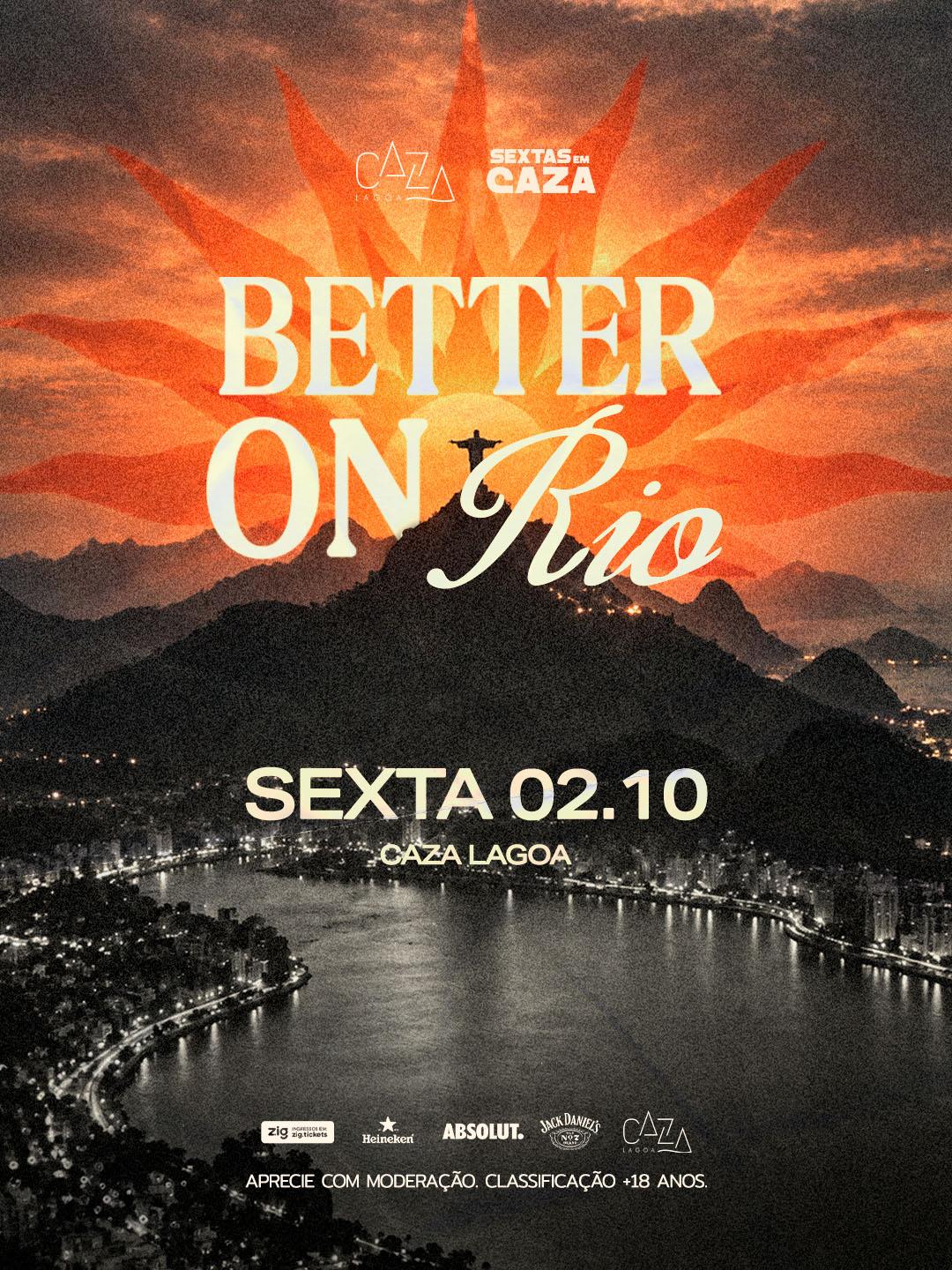 BETTER ON RIO - Caza lagoa - 02/10