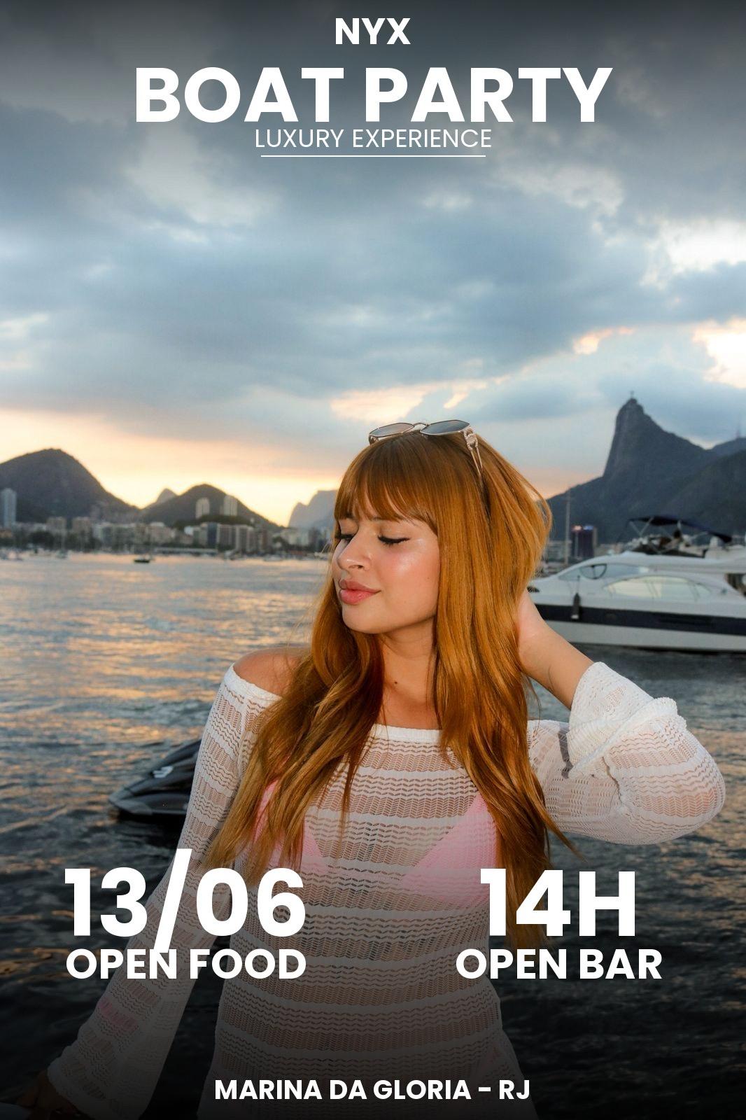 NYX BOAT PARTY   RIO EXPERIENCE
