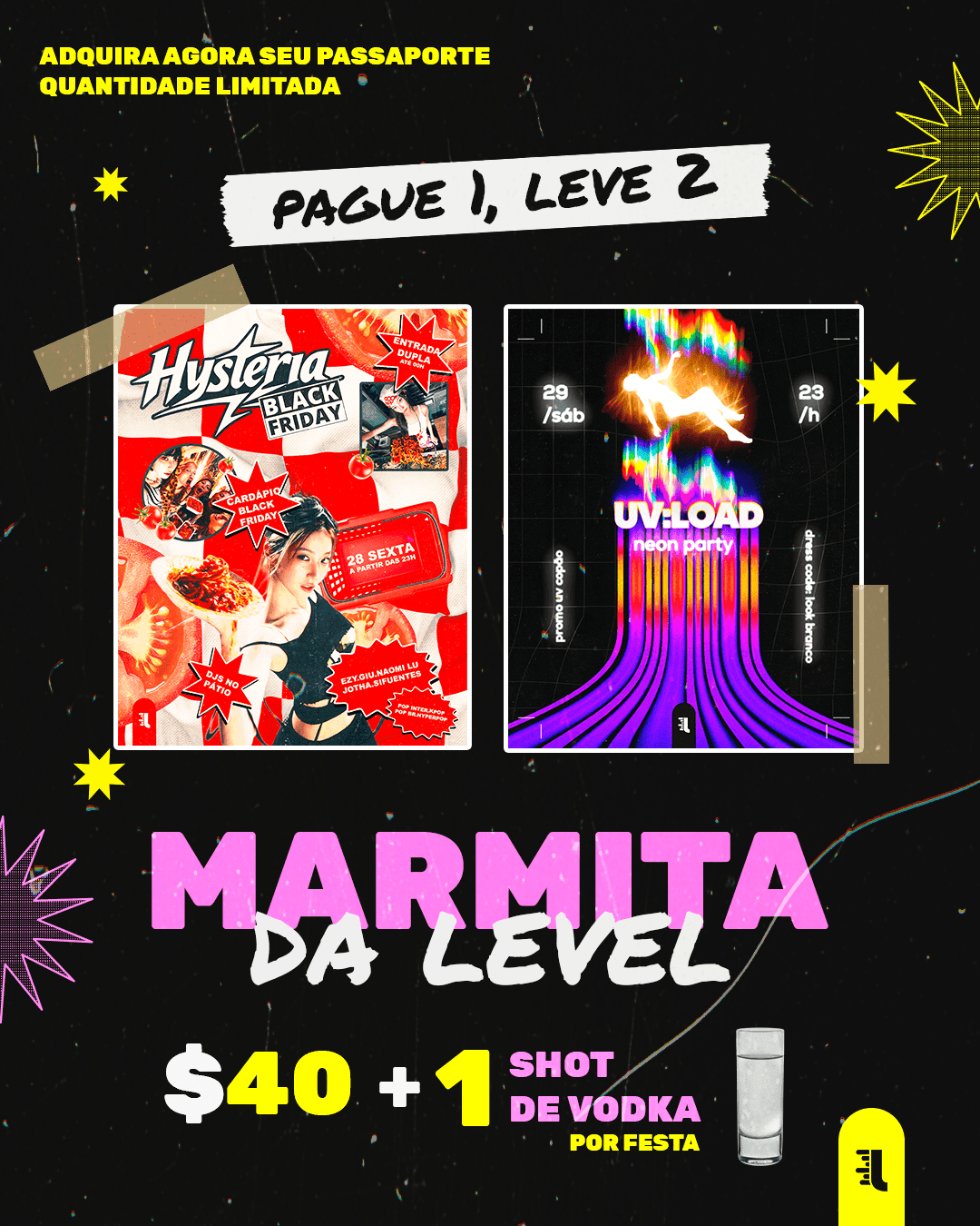 MARMITA DA LEVEL (28 E 29/11)