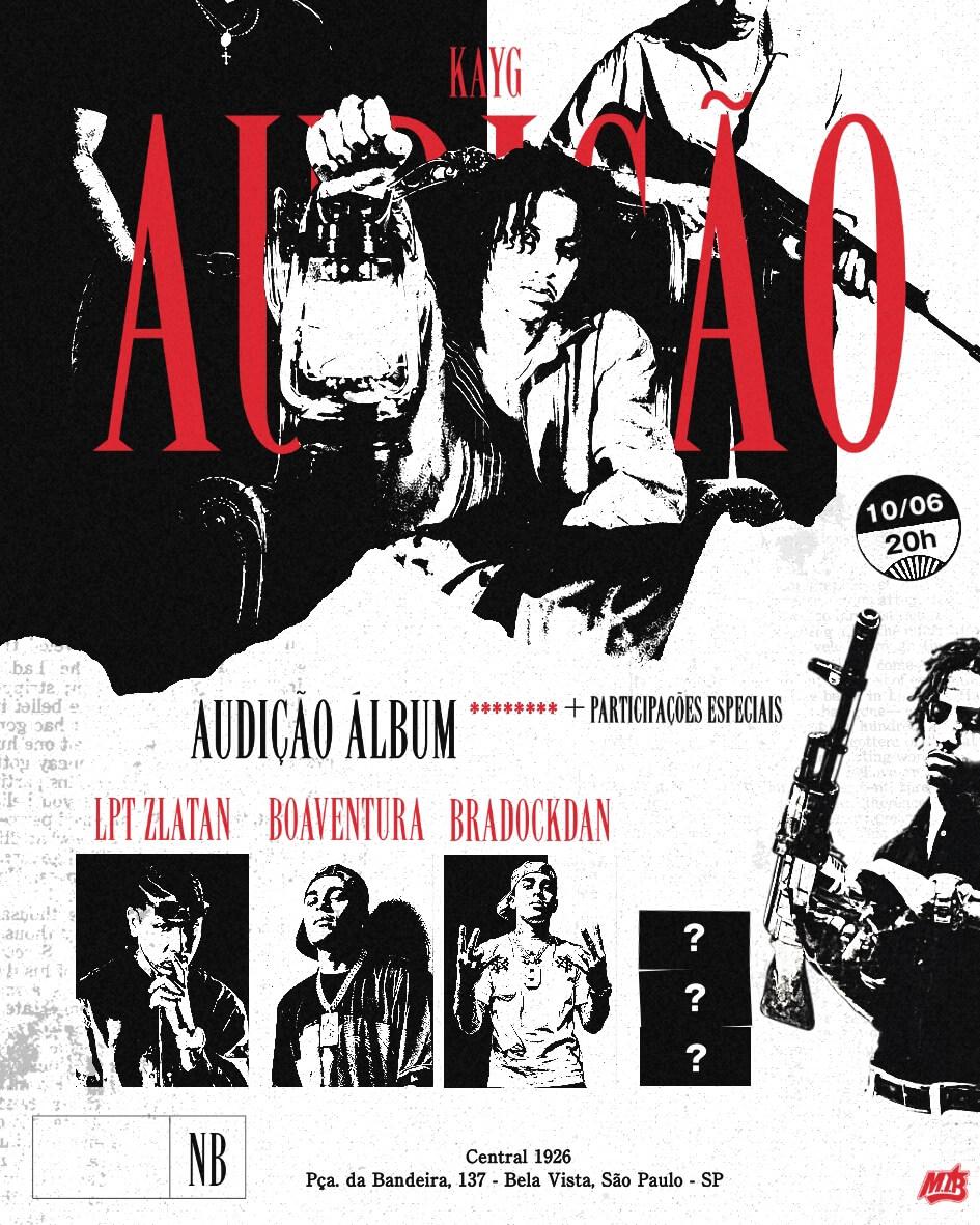 Audição álbum Lucerna - Kay G / LTP Zlatan / Boa Ventura & Bradockdan