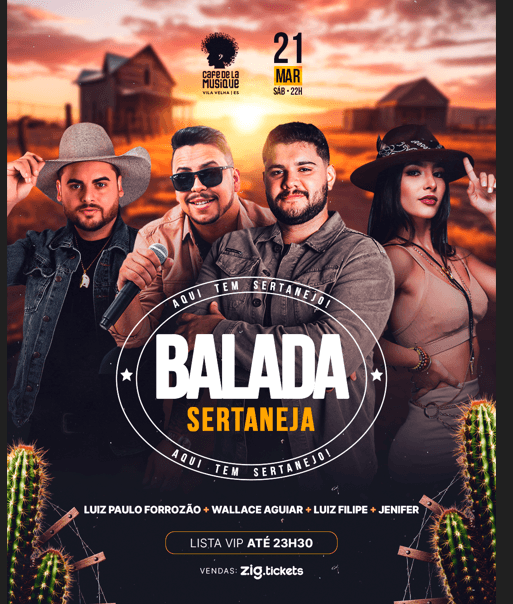 BALADA SERTANEJA 21/03