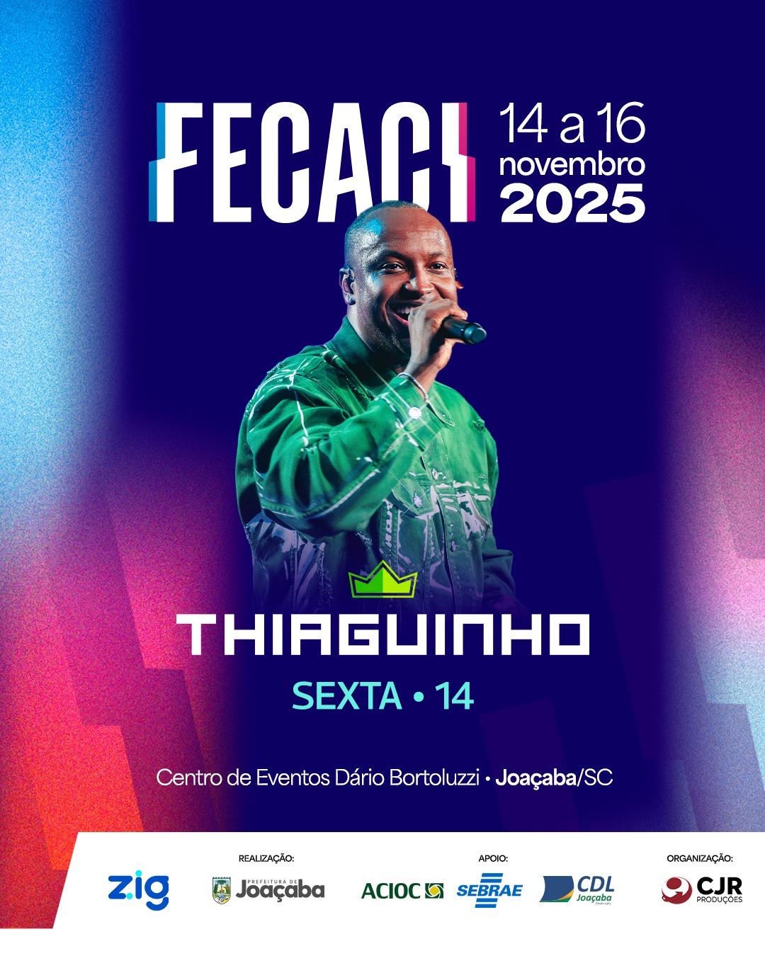 FECACI - Thiaguinho - 14/11