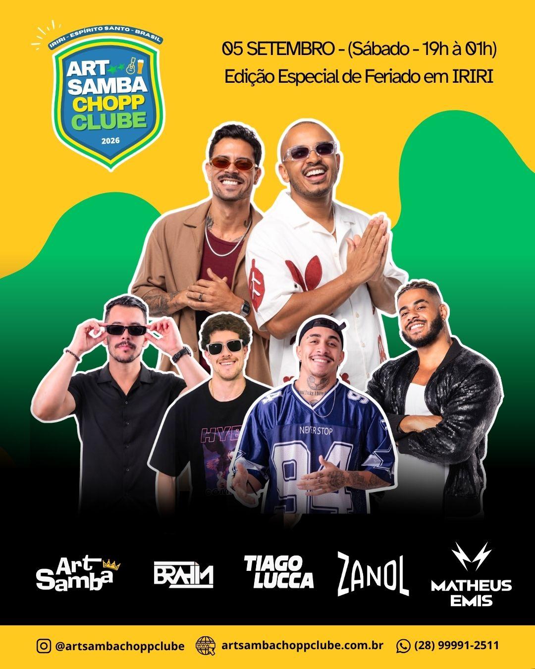 ArtSamba Chopp Clube IRIRI (Edição Especial)