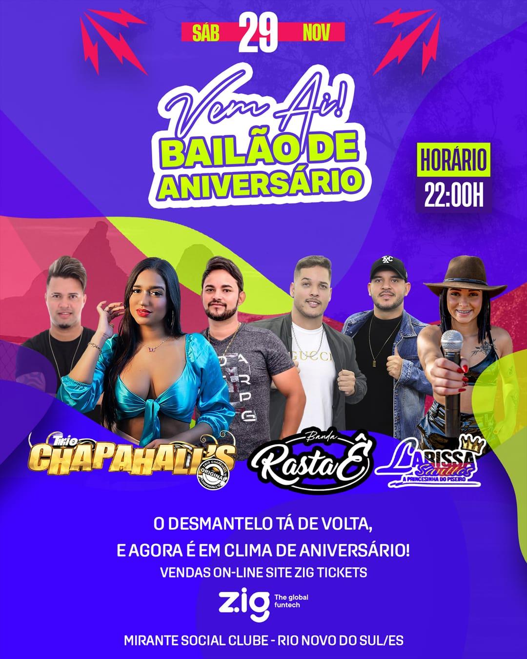 Aniversário de Carreira – Trio Chapahalls
