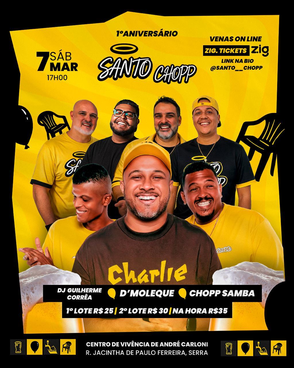 Aniversário Santo Chopp - 1ª Edição