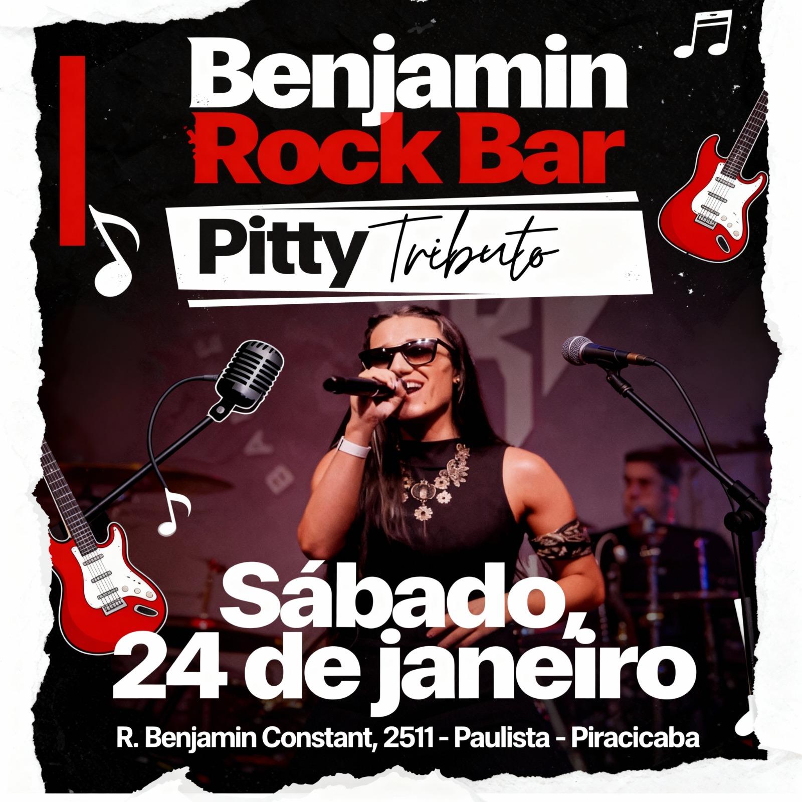 24.01 - TRIBUTO PITTY - BENJAMIN ROCK BAR