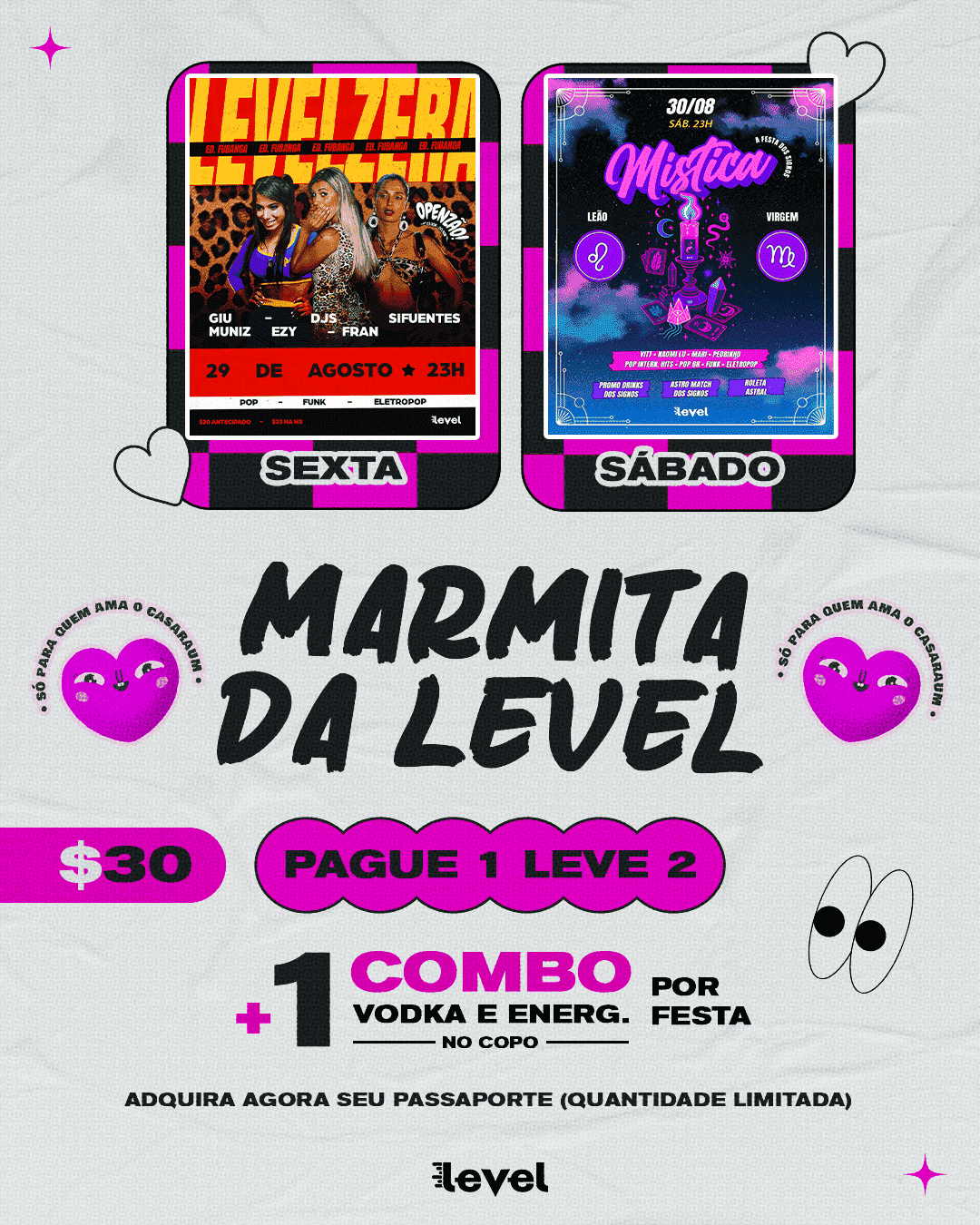 MARMITA DA LEVEL (Passaporte)