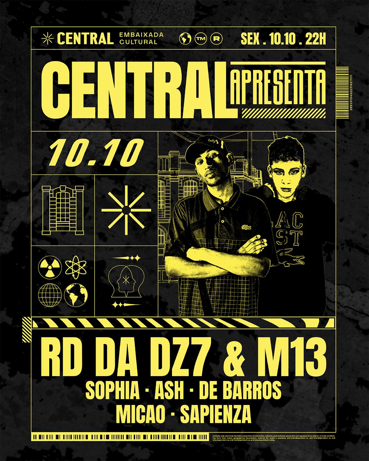 Central Apresenta RD da DZ7 & M13