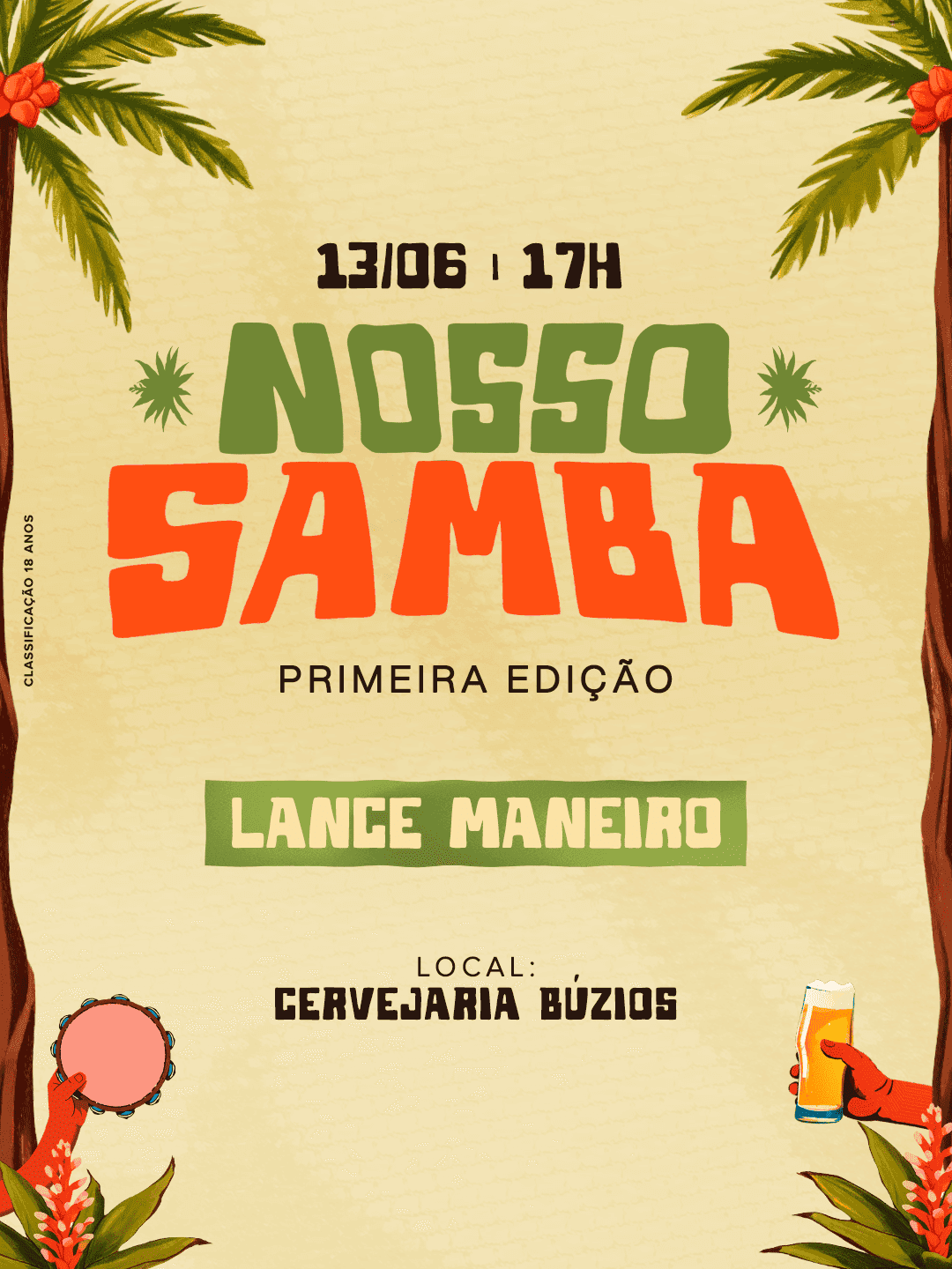 NOSSO SAMBA CERVEJARIA BÚZIOS