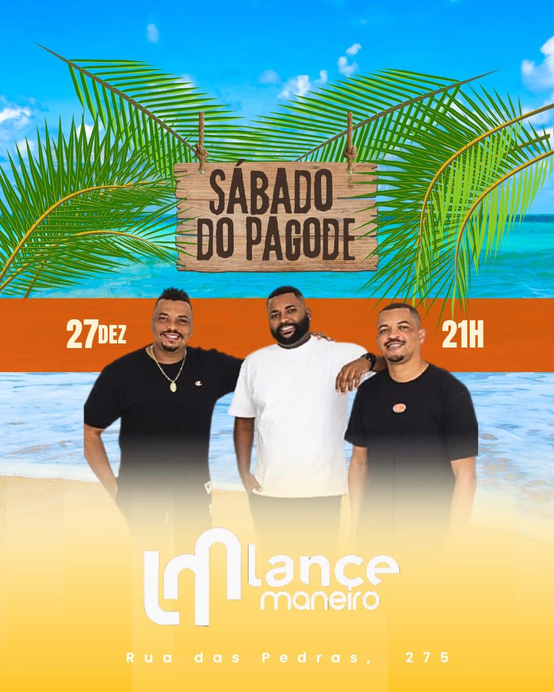 Luau com banda Lance Maneiro - Sábado -
