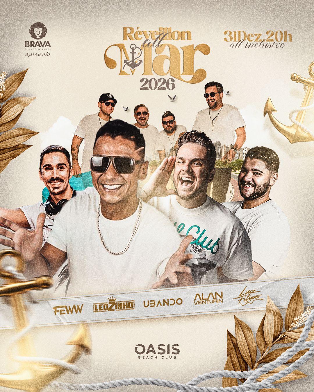 Reveillon All mar - Oásis Beach Club