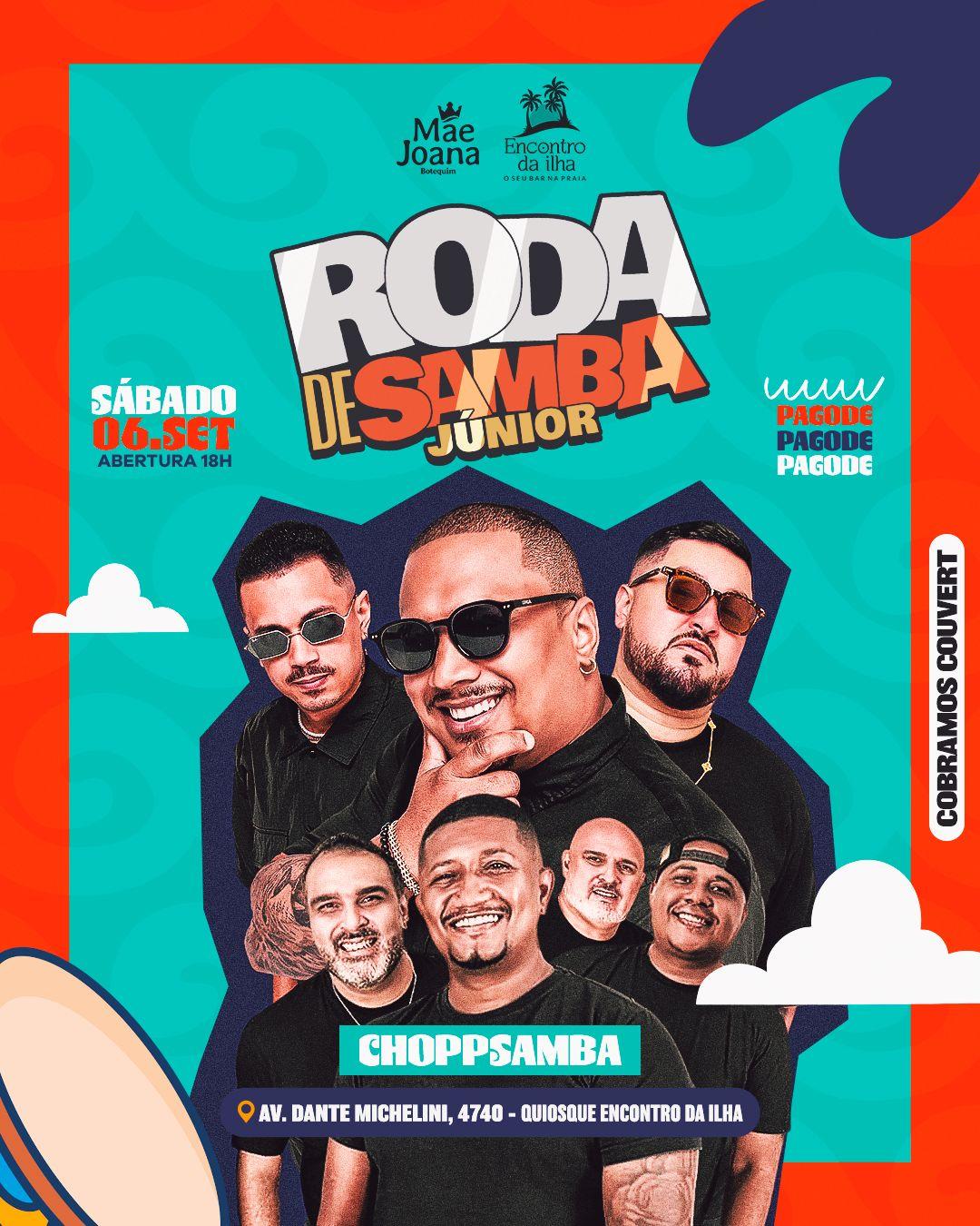 Roda dee Samba Junior + Chopp Sambaa