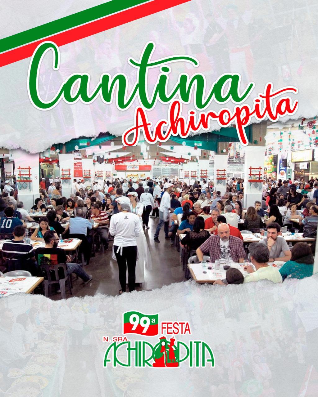 SÁBADO 23/08 - 99ª FESTA DE NOSSA SENHORA ACHIROPITA