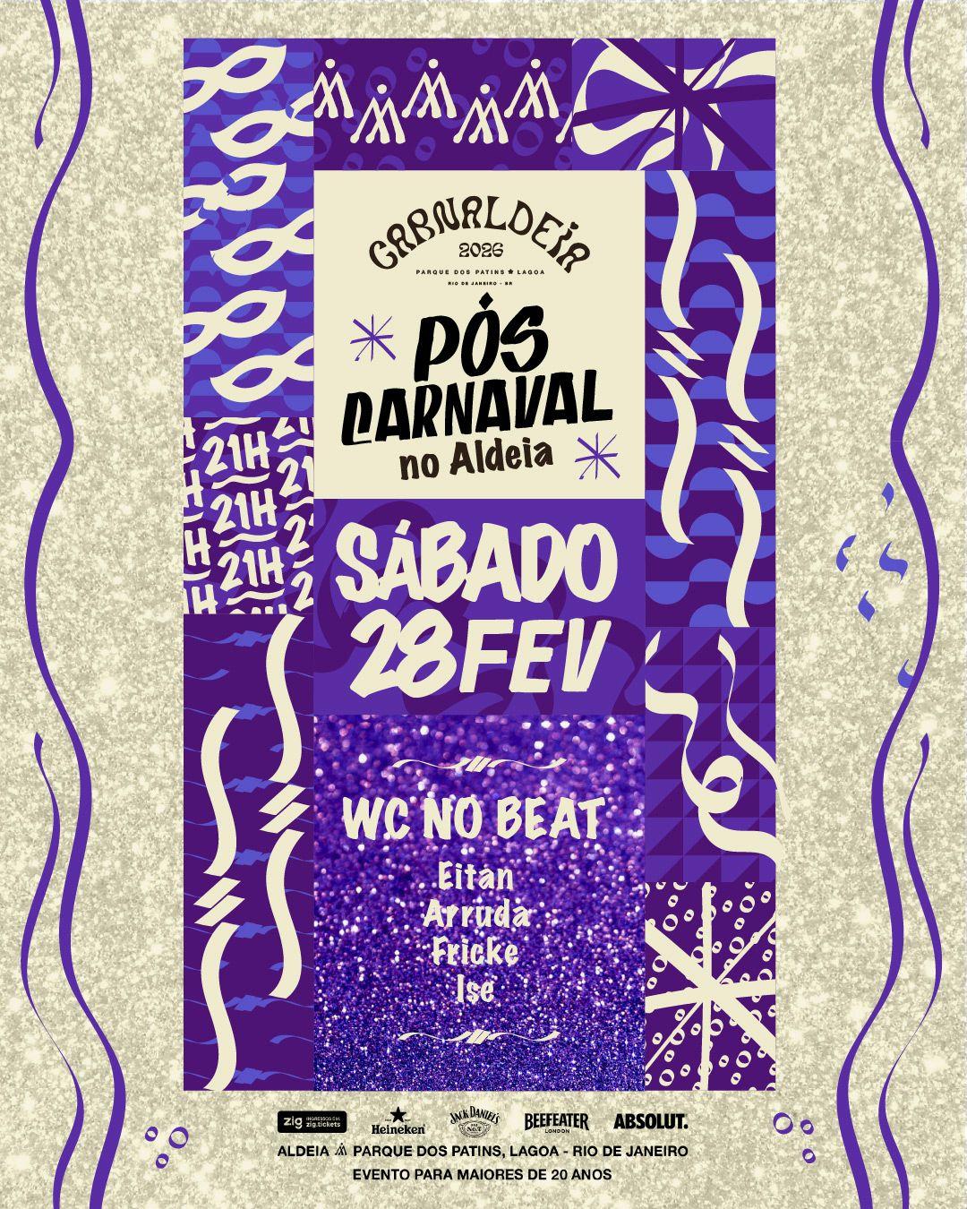 Carnaldeia - Ressaca da Folia - Sábado 28/02