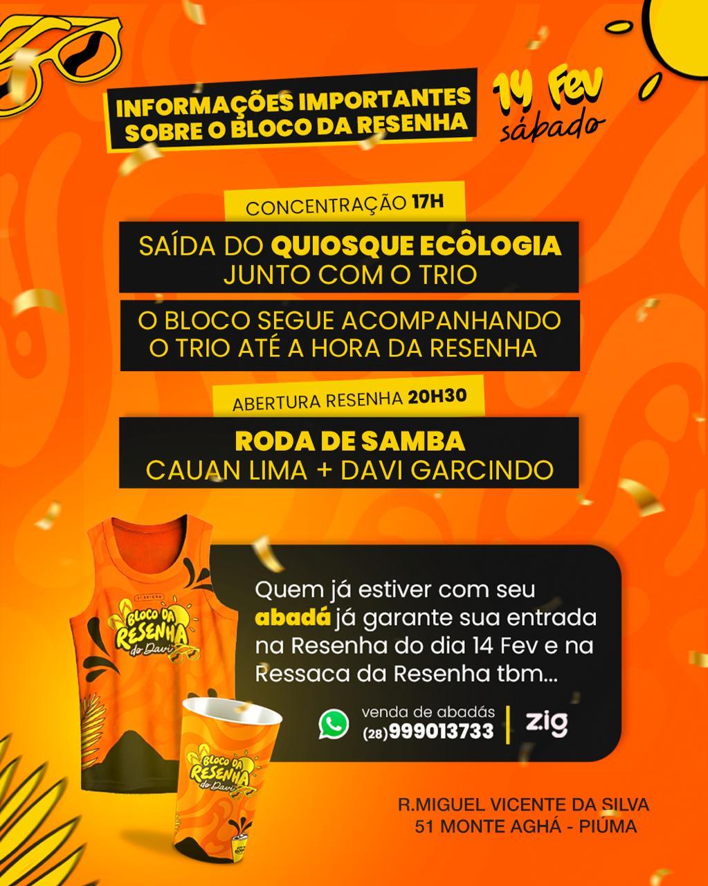Bloco da Resenha do Davi