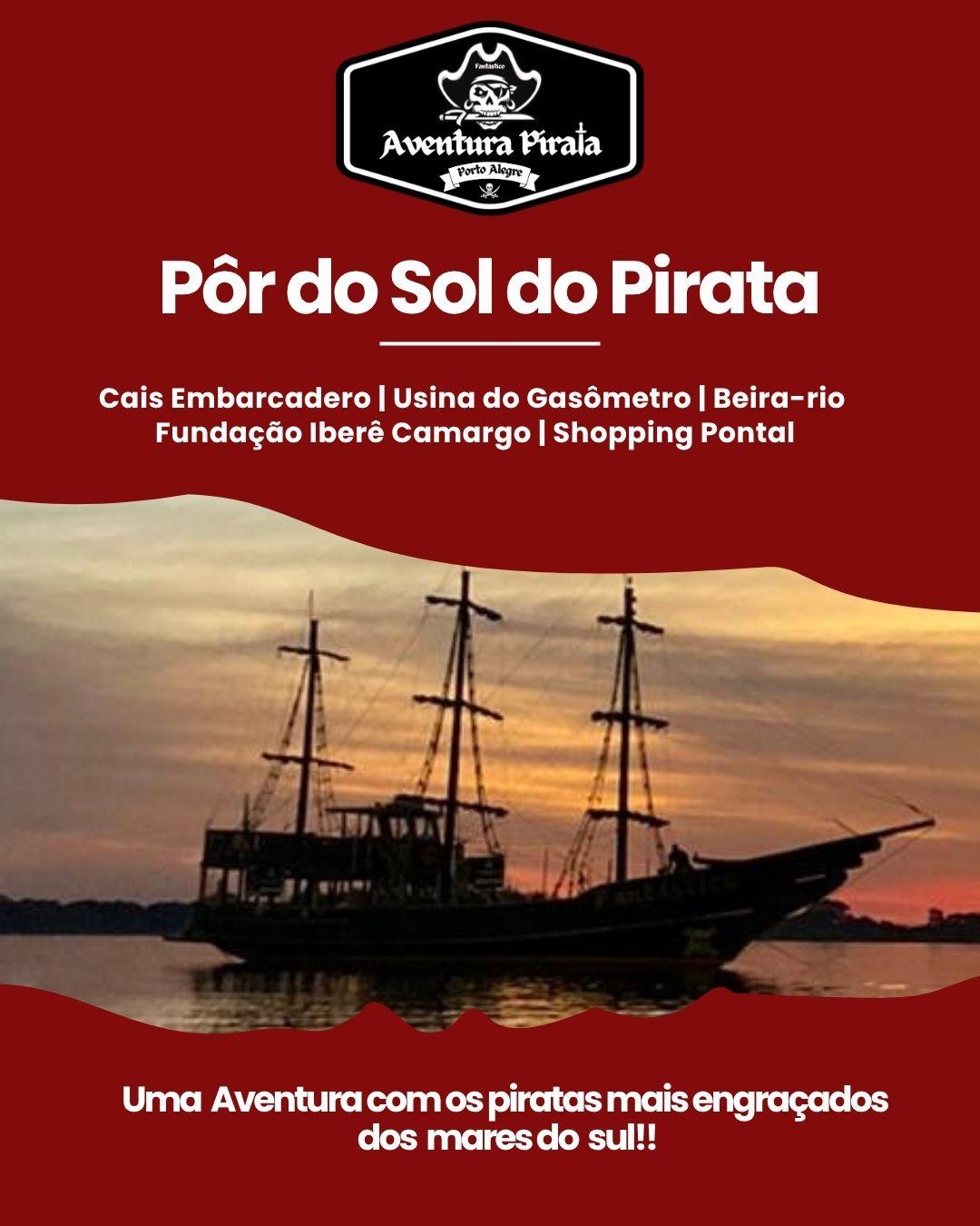 Pôr do Sol do Pirata | 18h30min (domingo | 18/01)   