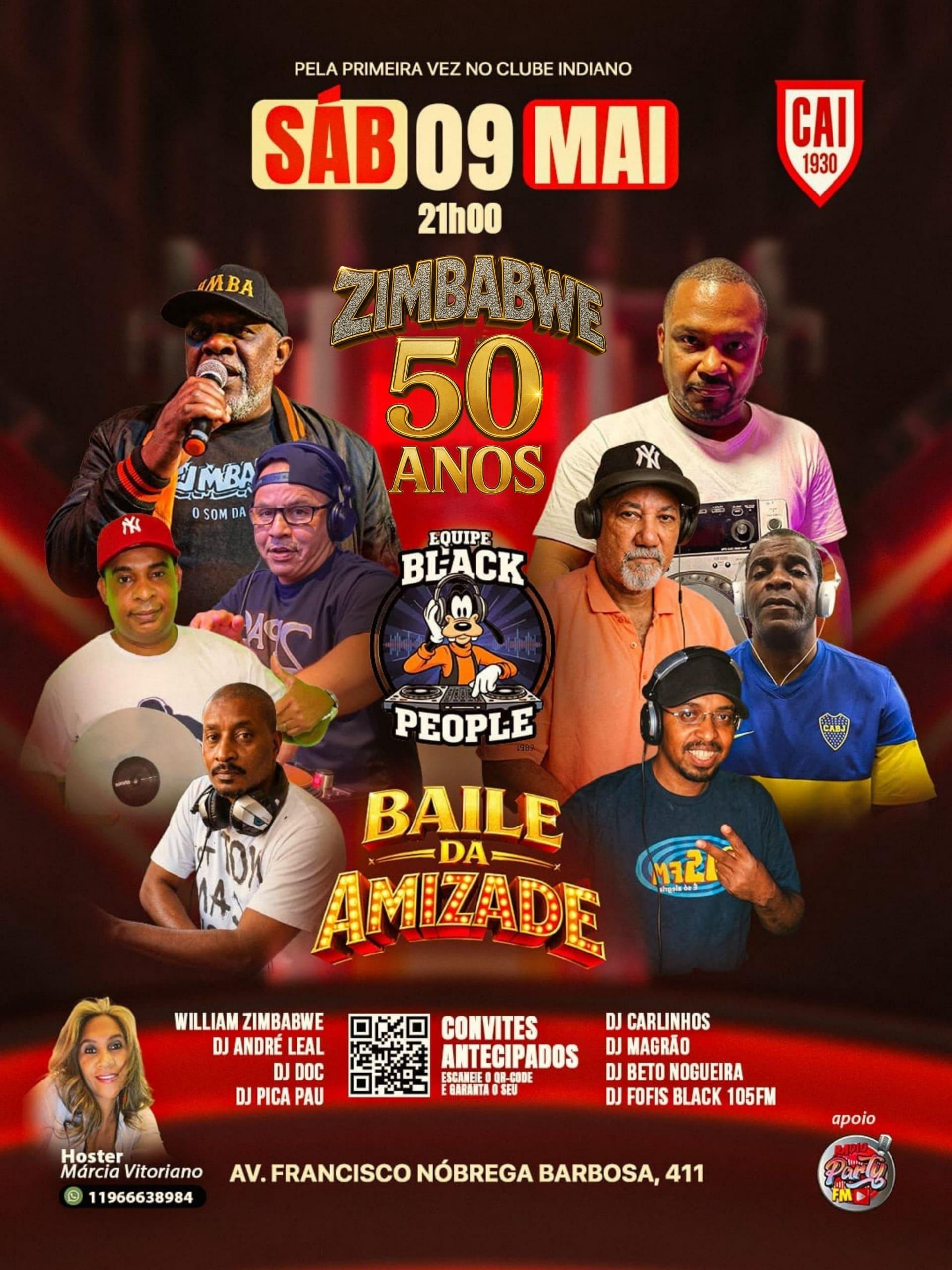 BAILE DA ZIMBABWE - 50 ANOS